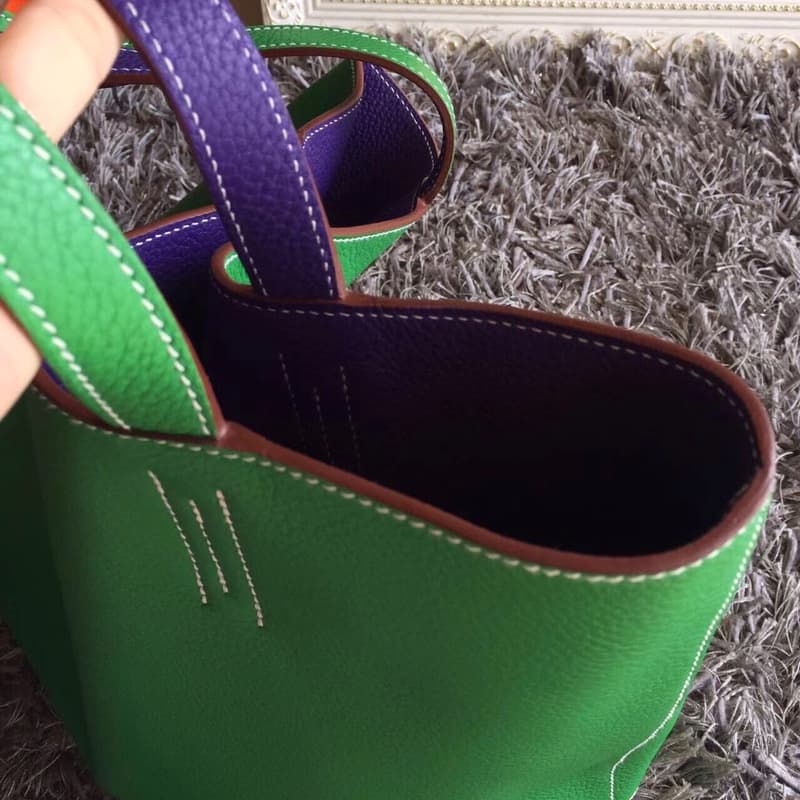 C4864 🆕In stock [smile] Shopping bag. In my opinion, this is the most understated product among Hermes’s items. It has a very large capacity; it can be used on both sides, making it very versatile – it can also serve as a bag for short trips ❤️ — image 5