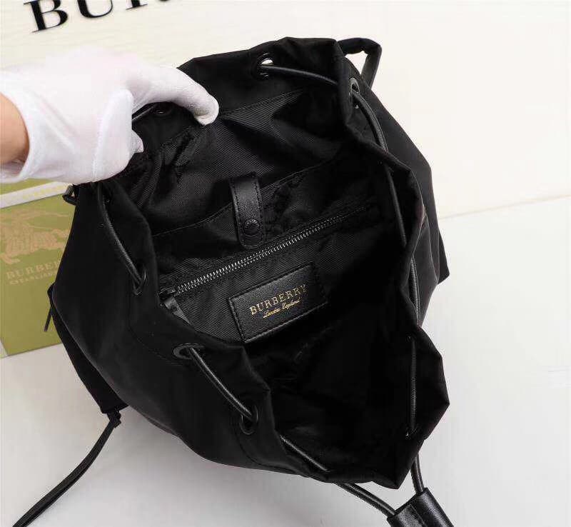 C3 Official Website Sync: New Model!! Burberry Iconic Military Backpack! Lightweight and Rainproof! Dynamic Abstract Colorful Patterns Combined with Smooth Cowhide Edging, Inspired by the iconic Burberry Trench coat fabric, Made of Flexible Nylon Material — image 8
