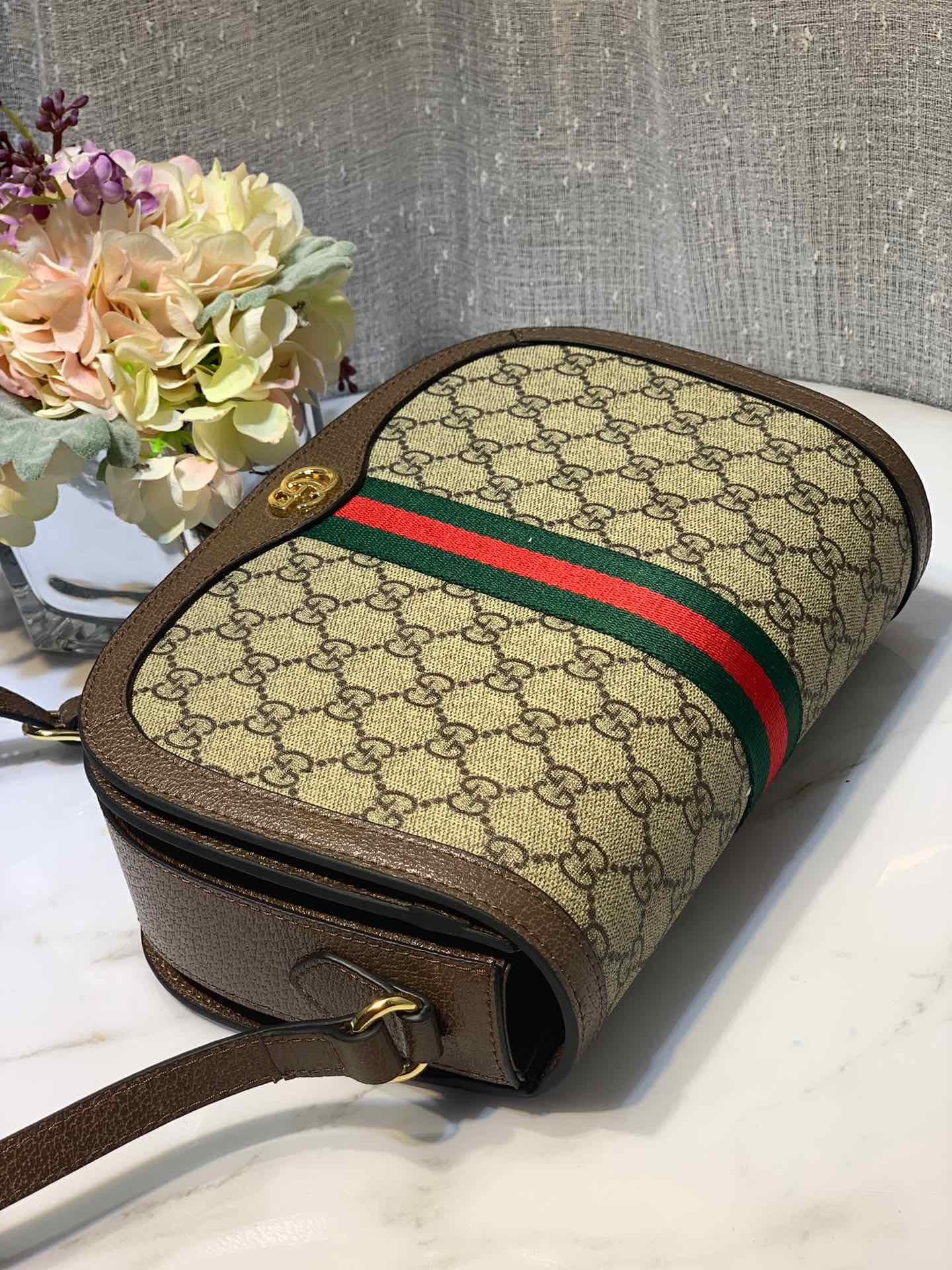C3992 Gucci Gucci new model. Top-tier exclusive stock in the market, high-quality products from the official store! 💯 Made with imported cowhide leather and original hardware; exquisite craftsmanship. 💯 Exclusive photos of the product itself 📷 👉 The quali — image 5