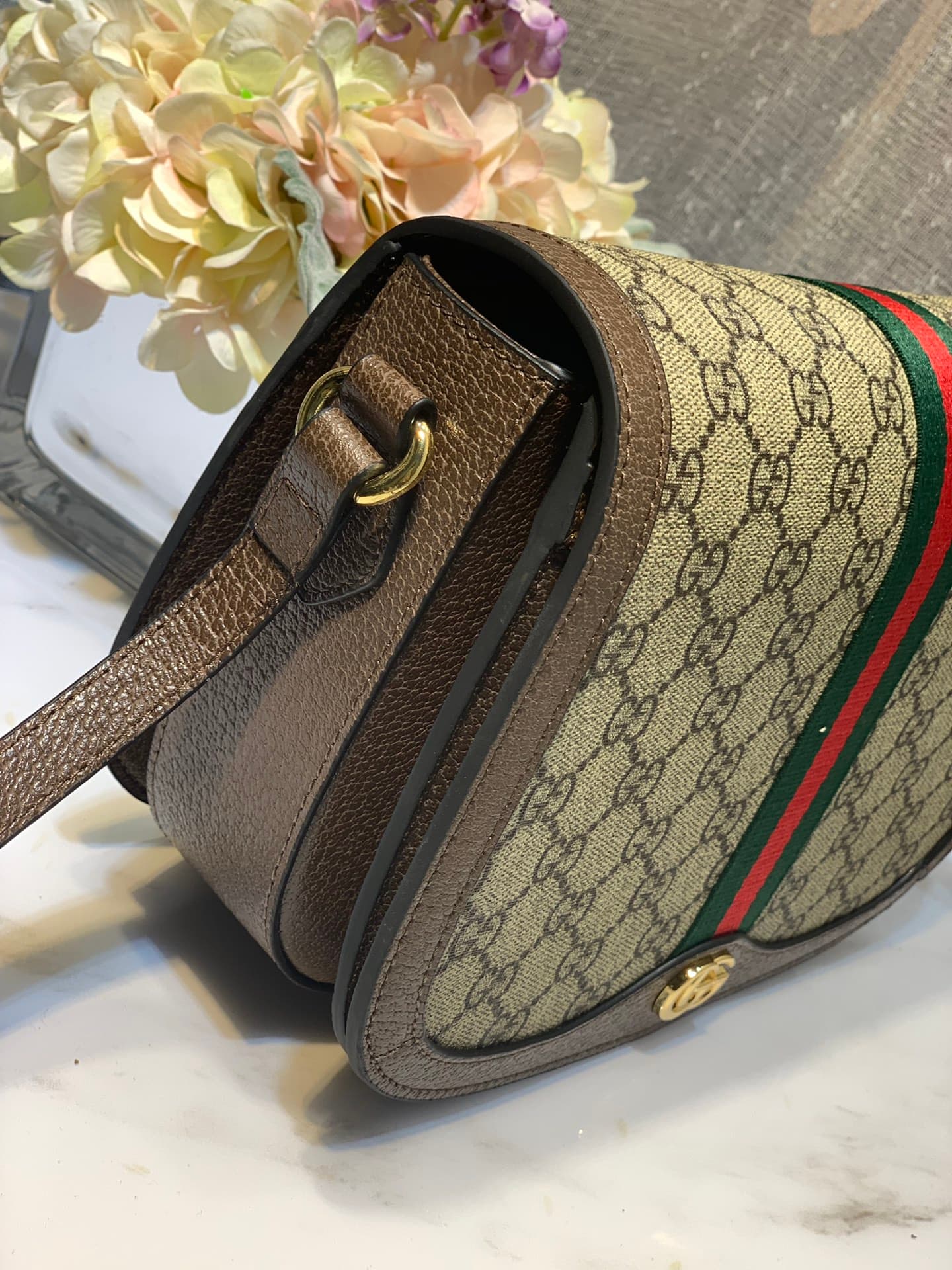 C3992 Gucci Gucci new model. Top-tier exclusive stock in the market, high-quality products from the official store! 💯 Made with imported cowhide leather and original hardware; exquisite craftsmanship. 💯 Exclusive photos of the product itself 📷 👉 The quali — image 3