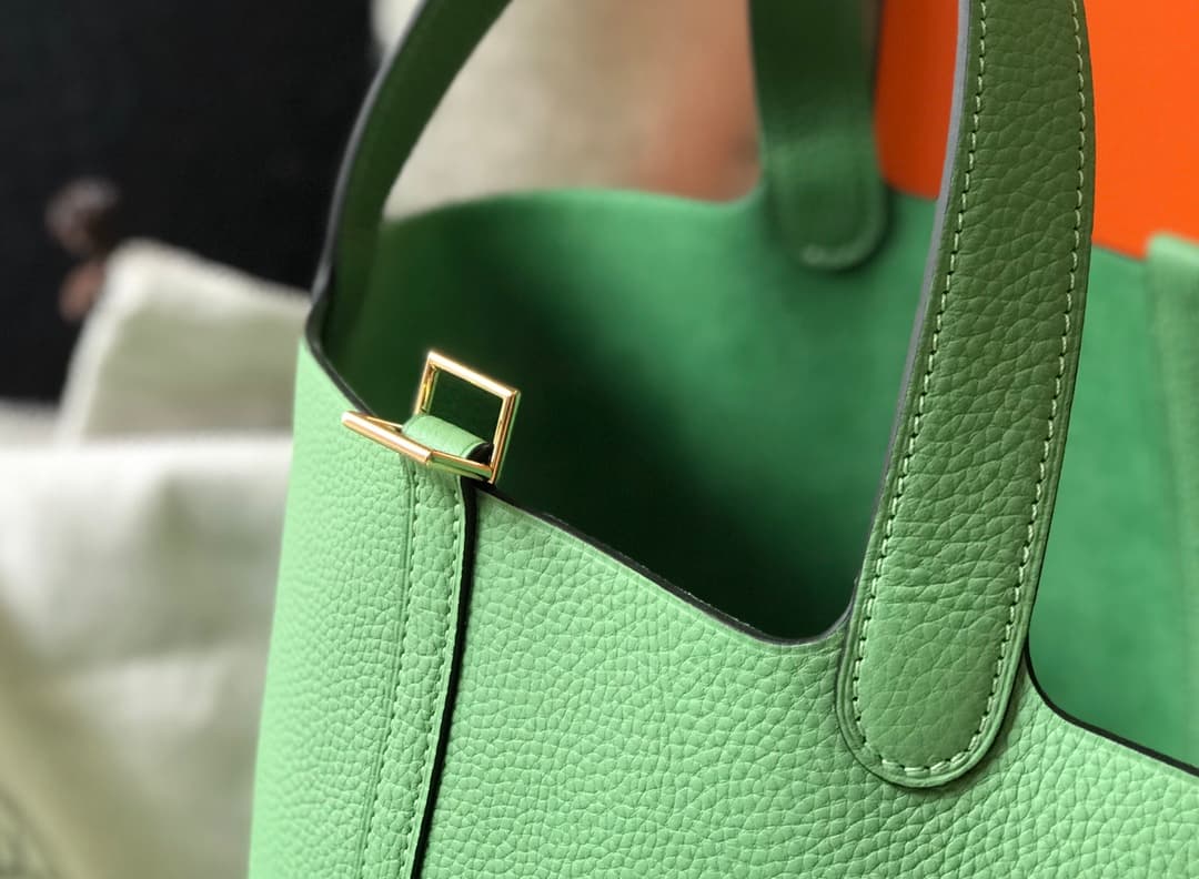 C4875 Semi-handmade. In stock. ⁰ʚCabbage Basket⁰ɞ Full TC leather collection — image 8