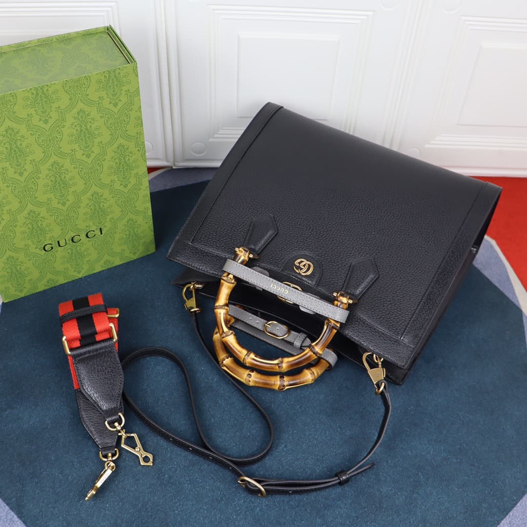 C4039 Produced by Gucci! Original leather material, model number 678842. Aria – a fashionable “aria” of style. This collection reinterprets classic elements using modern techniques. The bamboo motif is one of Gucci’s iconic elements; it has appeared in va — image 6