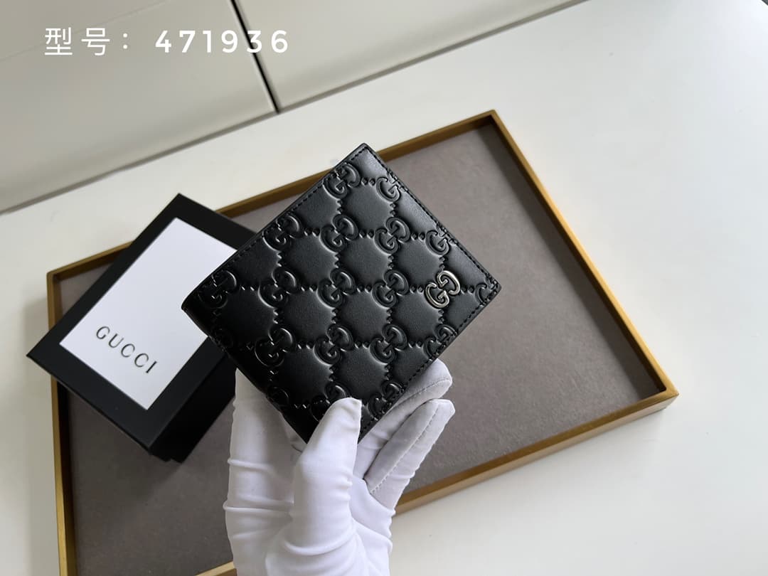 C4042 Top-quality original product 💎 GG silver inlay design # Exclusive version available only online. Whether it comes to materials, craftsmanship, logos, stamps, codes, or stitching details, every aspect showcases the elegance of Gucci perfectly 💯 High  — image 4