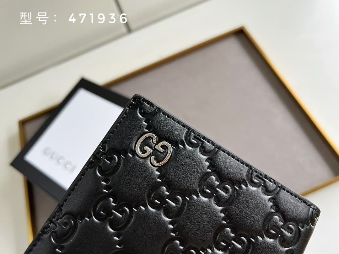 C4042 Top-quality original product 💎 GG silver inlay design # Exclusive version available only online. Whether it comes to materials, craftsmanship, logos, stamps, codes, or stitching details, every aspect showcases the elegance of Gucci perfectly 💯 High  — image 6