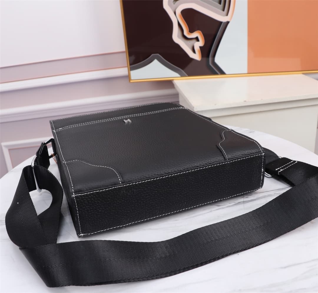 C4941 Hermes 🆕 Custom-made men's crossbody bag collection. Buying directly from the official website. Top-quality products, available for comparison with real products at stores. High-quality imported cowhide material, designed by renowned designers, craf — image 5