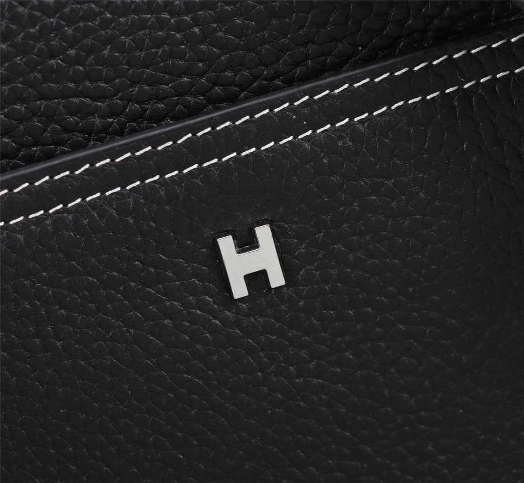 C4941 Hermes 🆕 Custom-made men's crossbody bag collection. Buying directly from the official website. Top-quality products, available for comparison with real products at stores. High-quality imported cowhide material, designed by renowned designers, craf — image 2