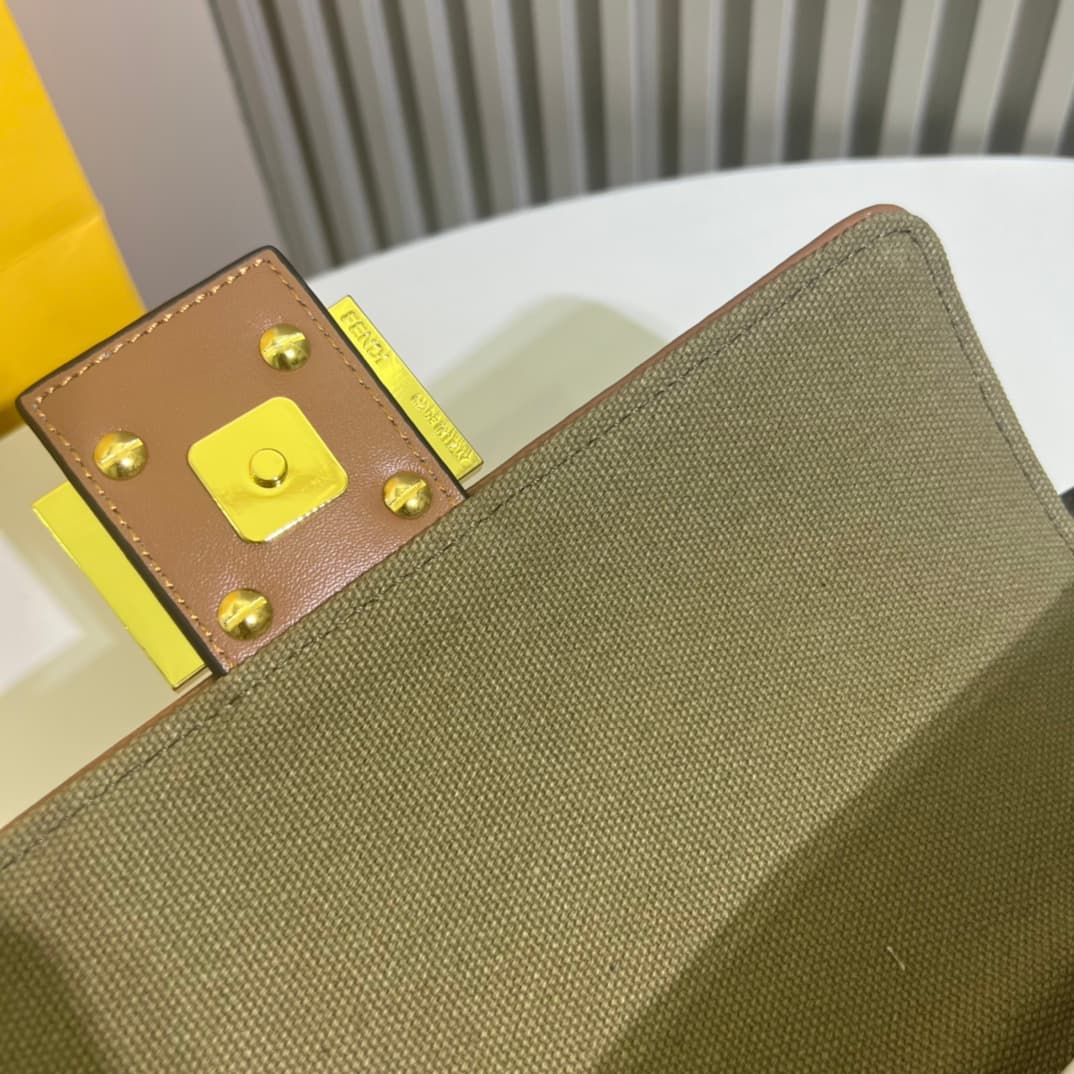 C2935 2022 Fendi Baguette bag with original leather: It has a very summery style; colorful rainbow🌈F embroidery. This Fendi Baguette bag is definitely a trendy item for this summer! It looks great when worn; it’s also very popular among people who use it  — image 7
