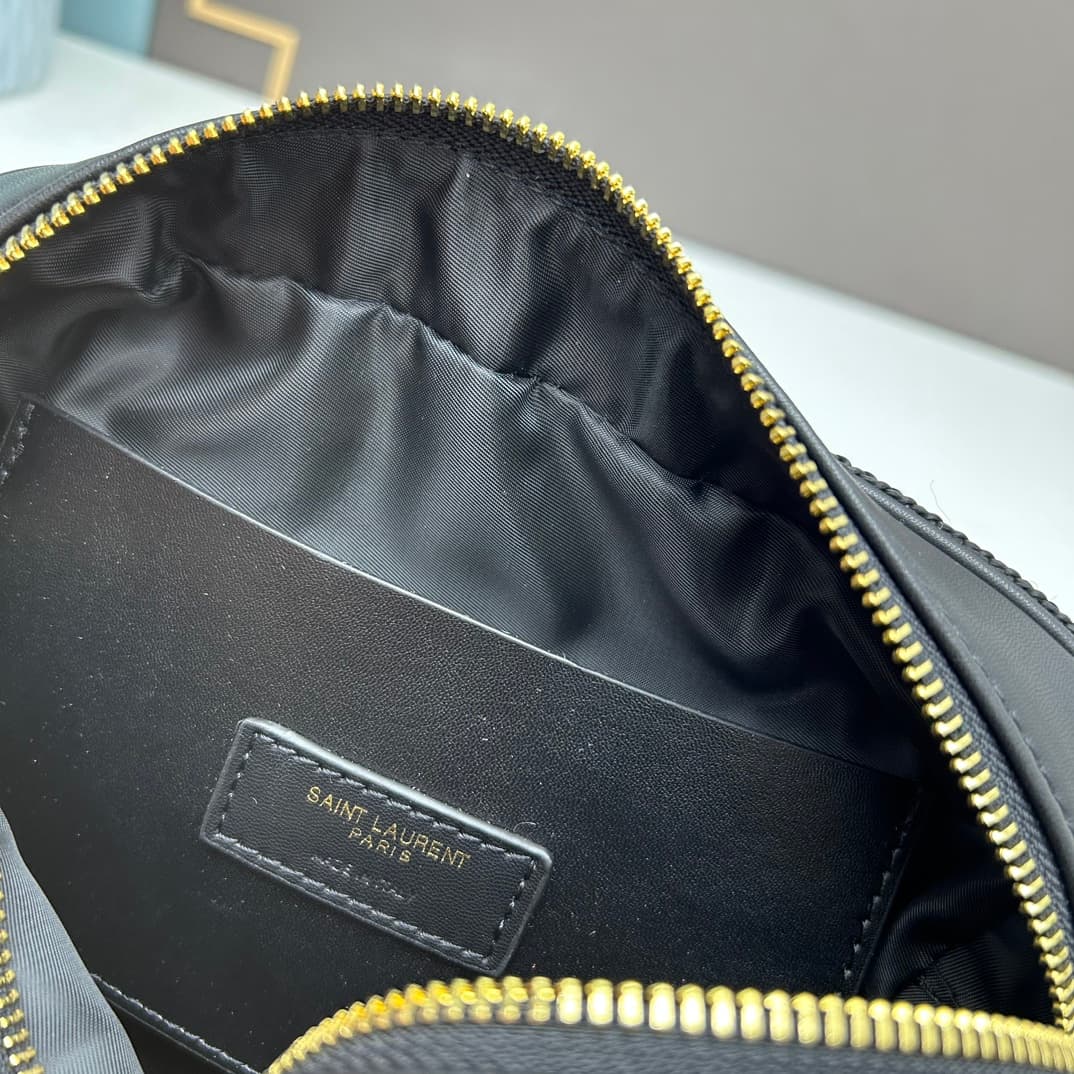 C8748 💰 YSL Saint Laurent Leather-woven camera bag with box|||【NEW】 — image 8