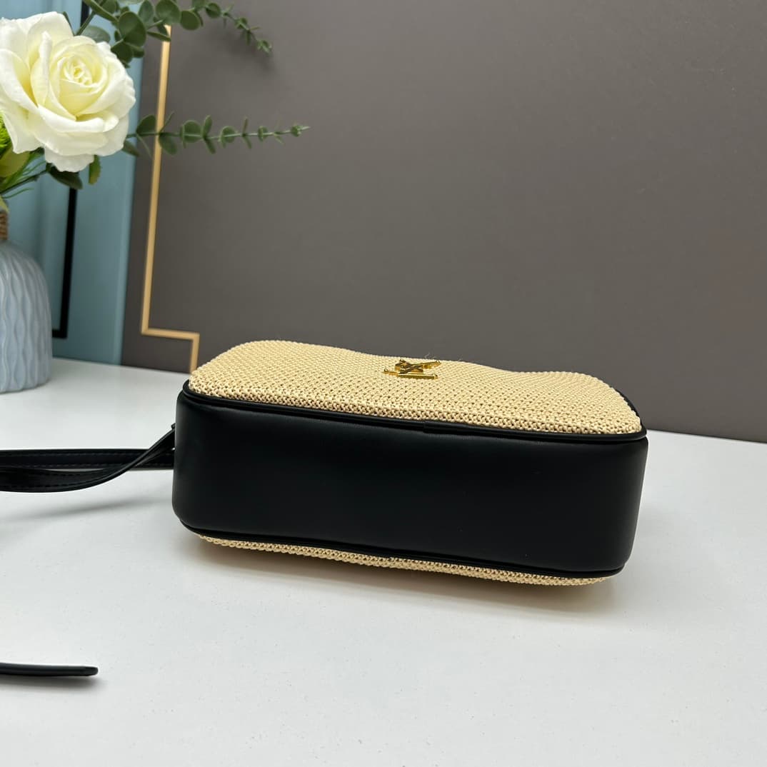 C8750 💰 YSL Saint Laurent Leather-woven camera bag with box|||【NEW】 — image 5
