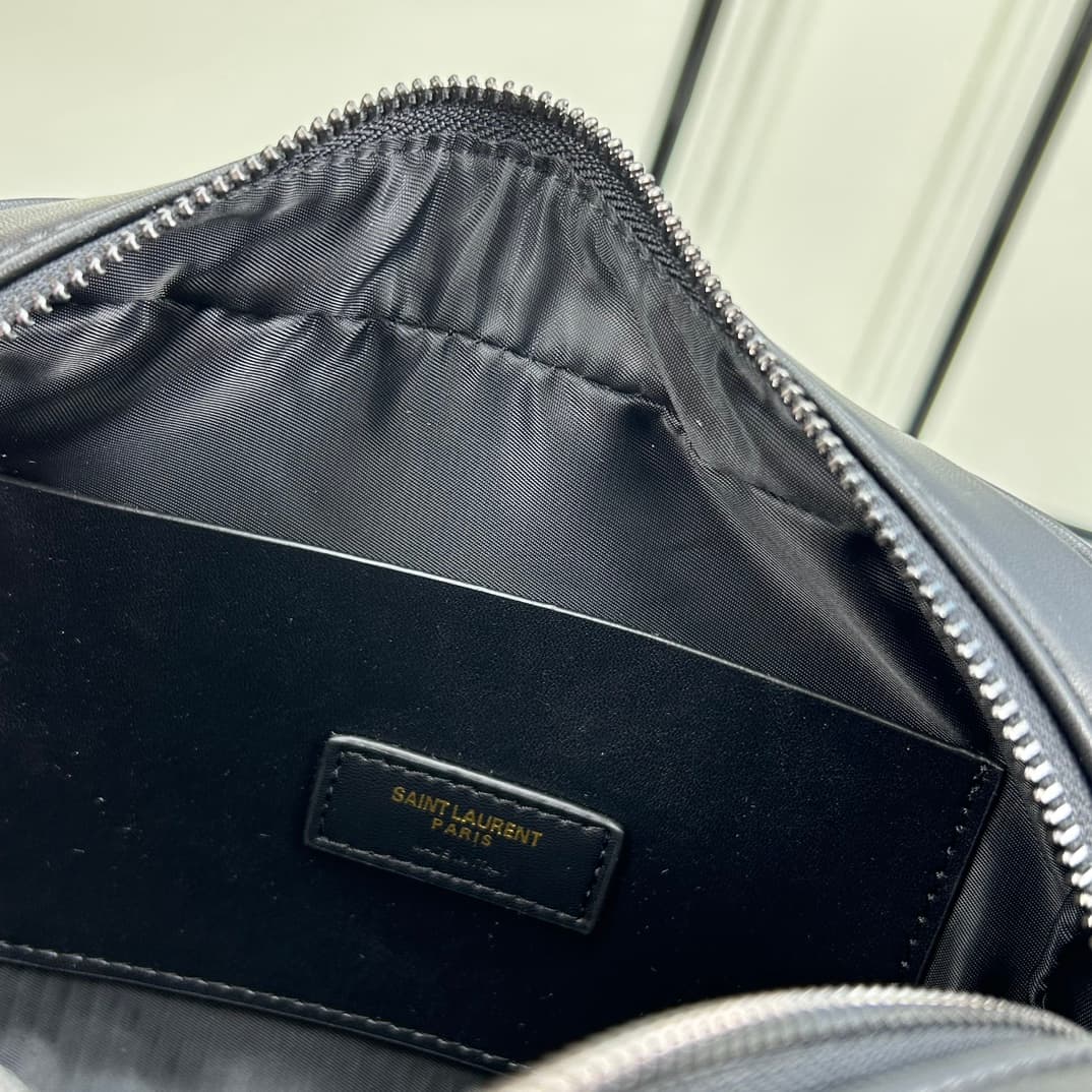 C8749 💰 YSL Saint Laurent Leather Woven Camera Bag with Box ||| [NEW] — image 8