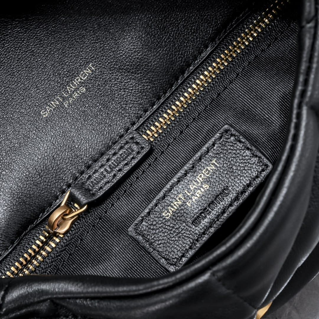 C8613 Mini-style bag #23CM is here! Made of soft Italian lambskin, this bag features Y’s diagonal striped quilting technique. It has a soft front flap pocket and a detachable shoulder strap, making it suitable for both storage purposes and as an underarm  — image 8