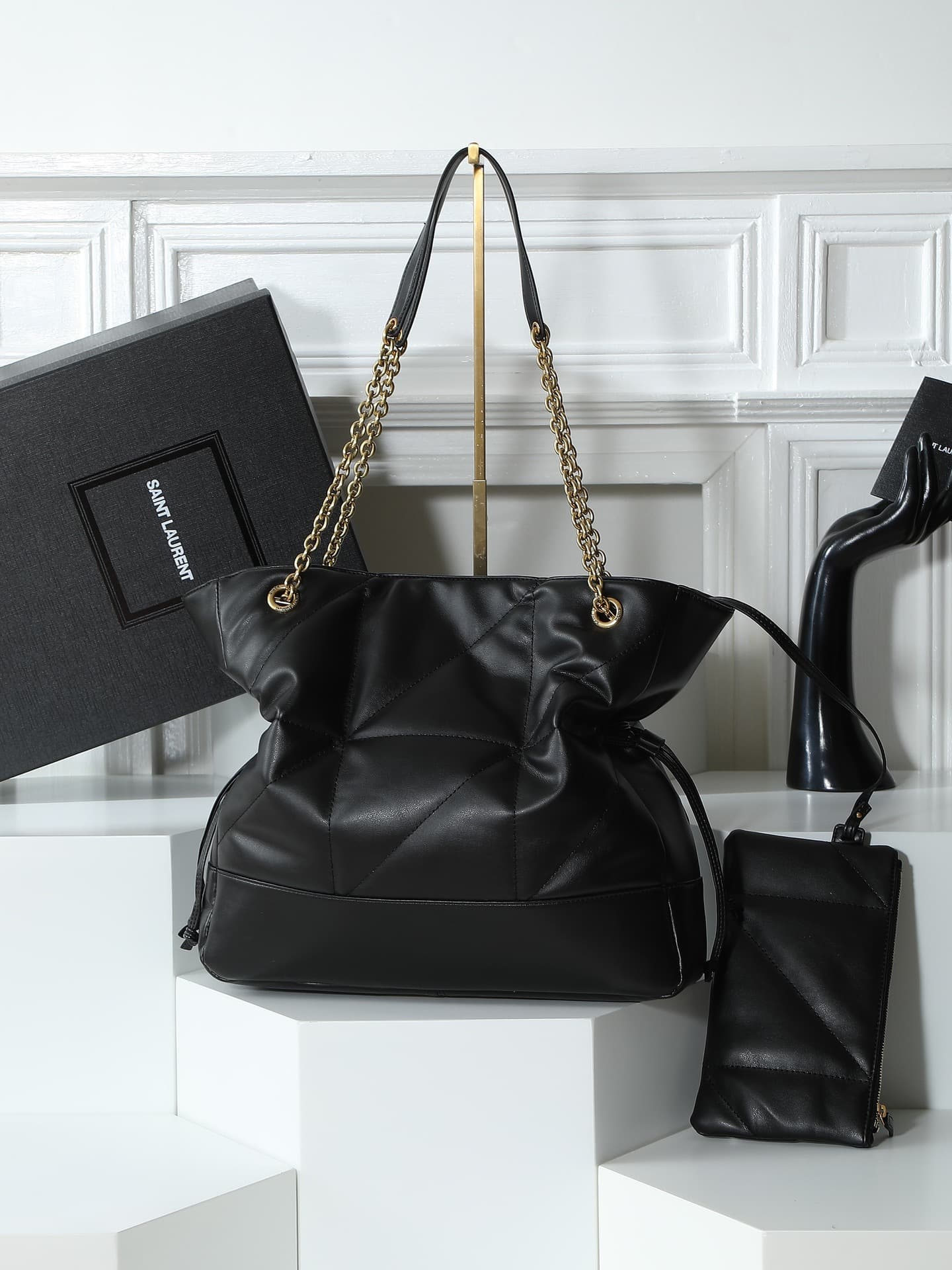 C8619 Jamie 4.3 Large POCHON_Fu Bag Bucket Bag — image 3
