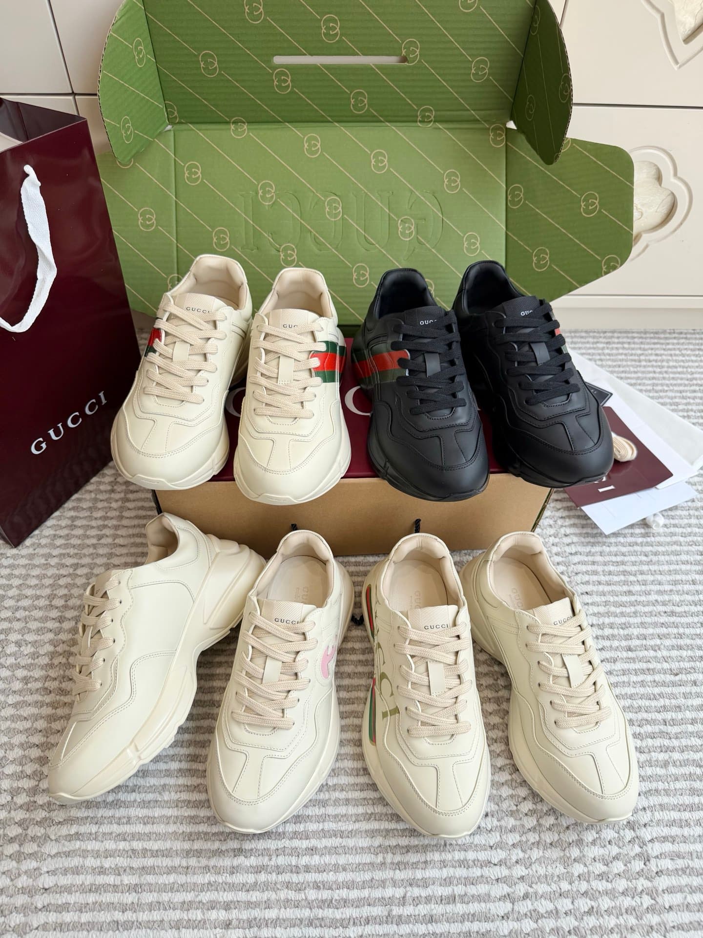 D7054 ⭐️ GUCCI·Gucci Rhyton collection: Dad shoes (many colors) — image 2