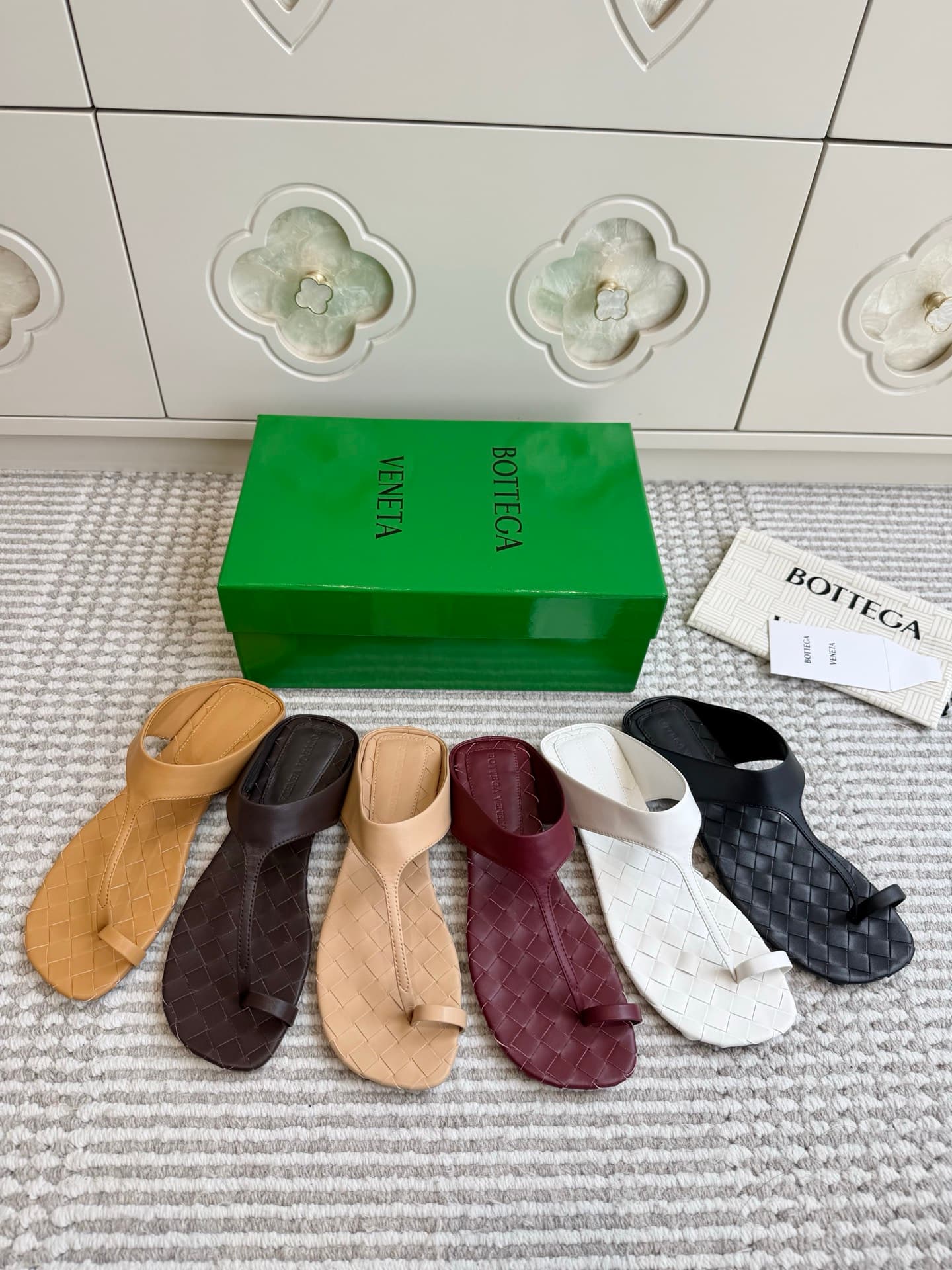 D13752 🤎BV·Flat footed slippers with pointed toes — image 3