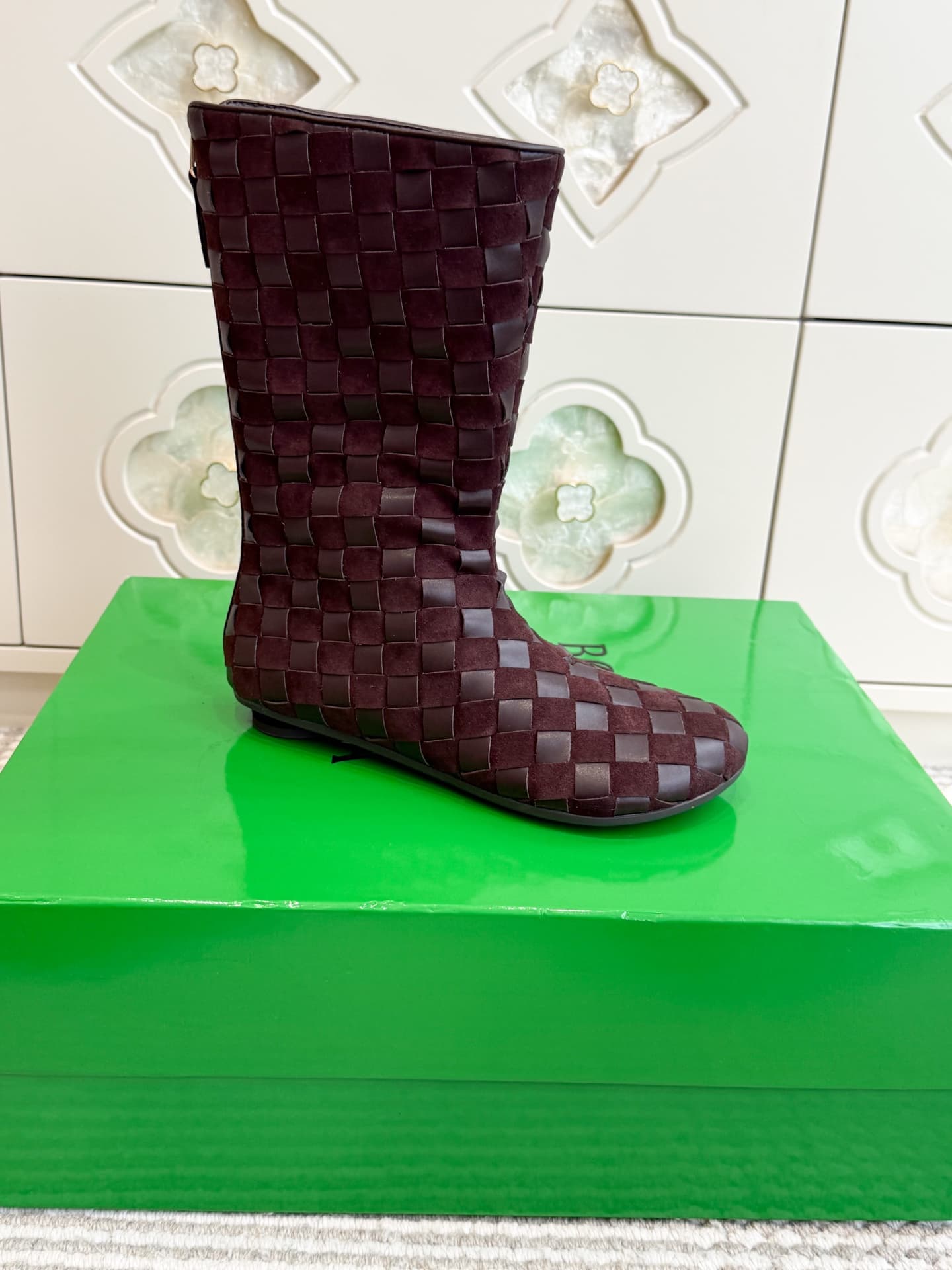 D13787 ⭐️BV·Woven mid-calf boots — image 4