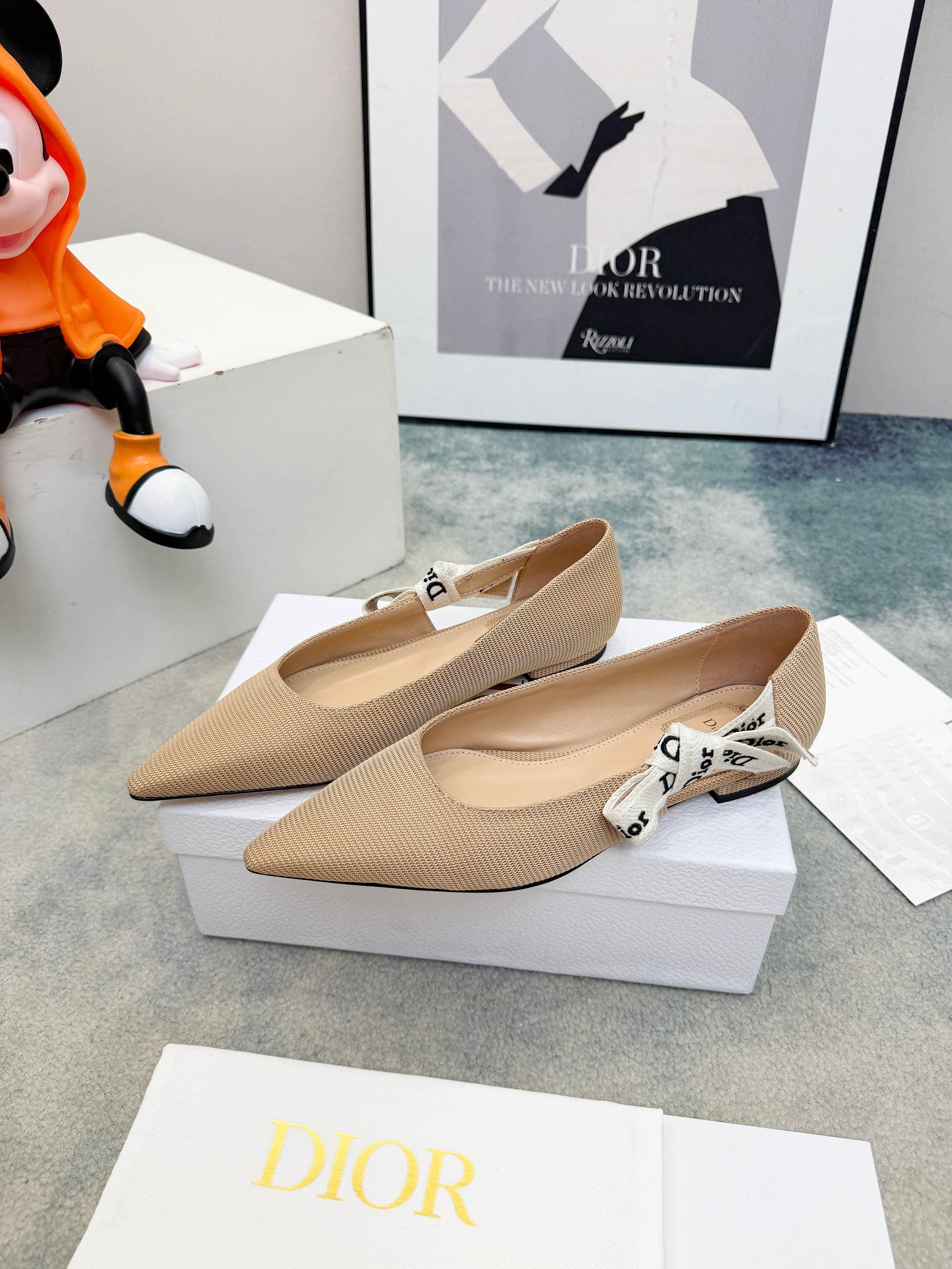 D5861 💰DIOR 26ss spring/summer new product: cat-shaped sandals[太阳][太阳][太阳] — image 1