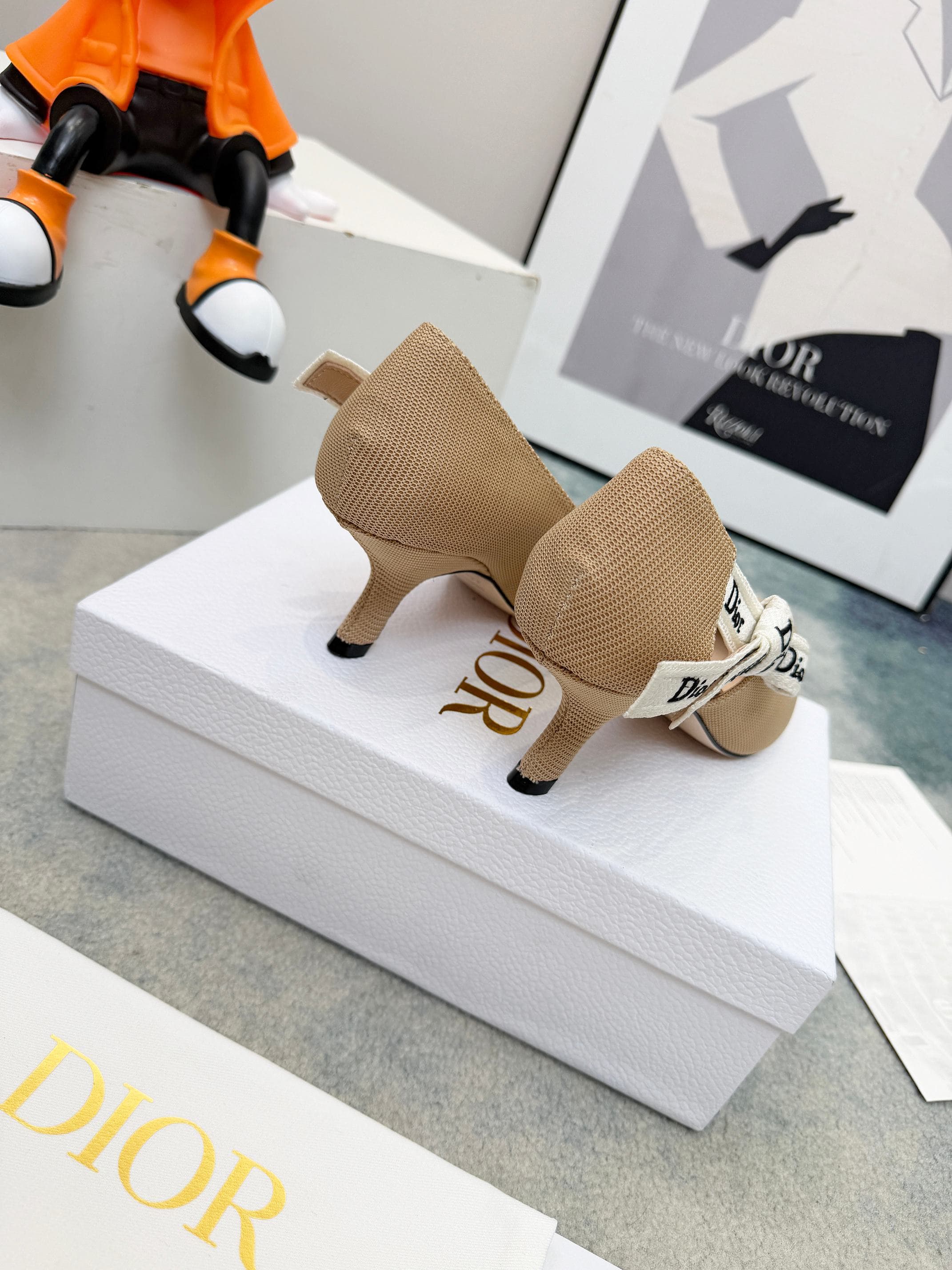 D5860 💰DIOR 26ss spring/summer new collection – cat-shaped sandals[太阳][太阳][太阳] — image 3