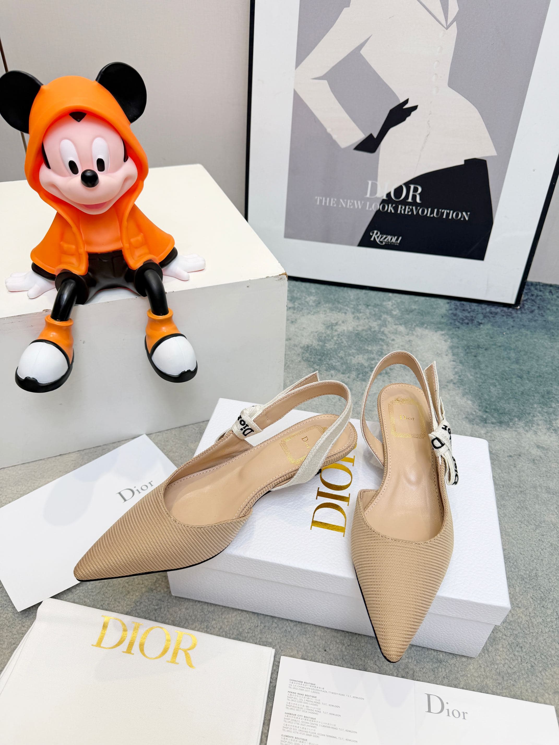 D5857 💰DIOR 26ss spring/summer new collection – cat-shaped sandals[太阳][太阳][太阳] — image 1