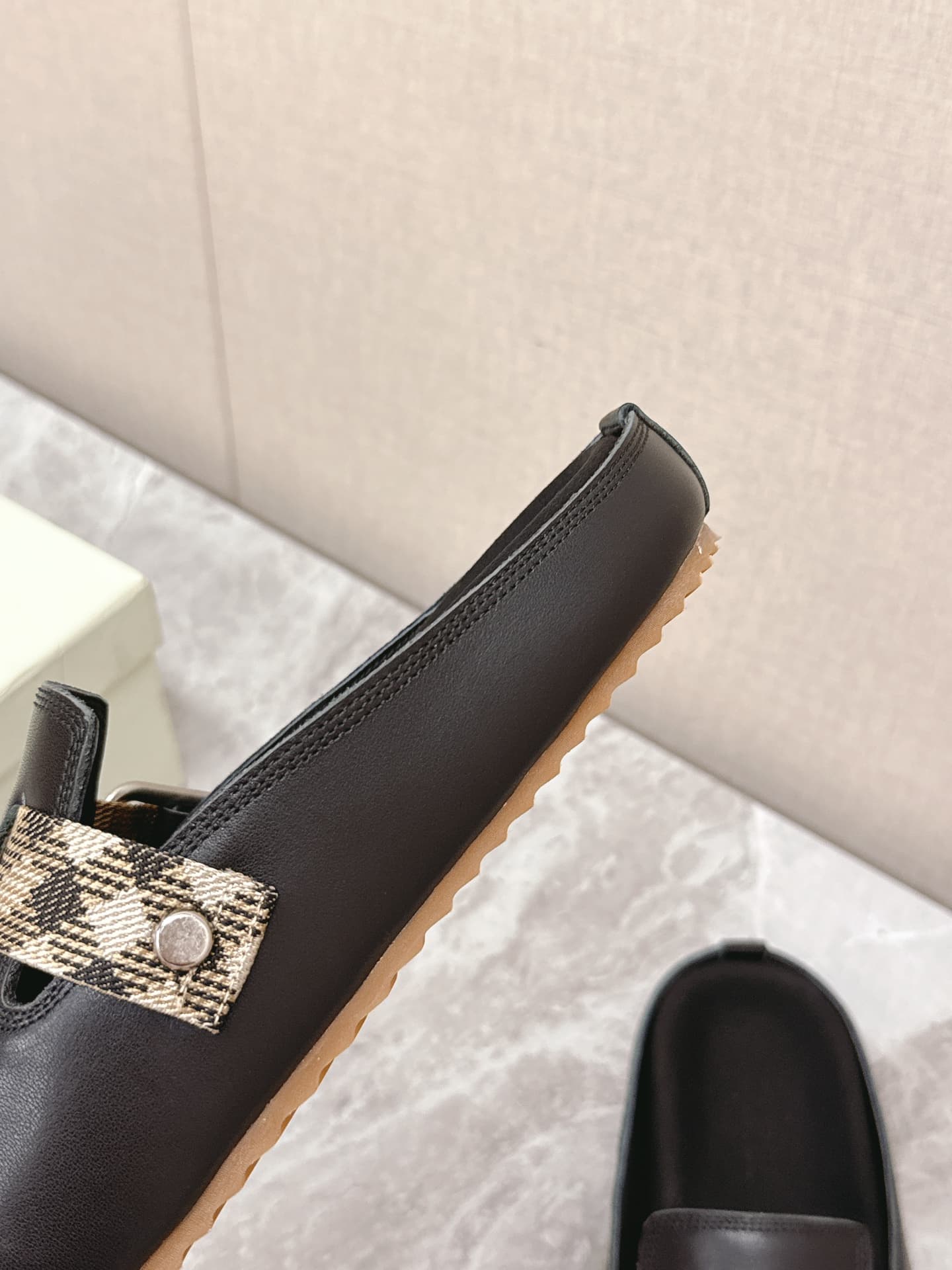 D3149 Men’s clothing ➕ 10 Burberry Burberry2025 Latest autumn/winter couple’s styles, Brogue shoes — image 7