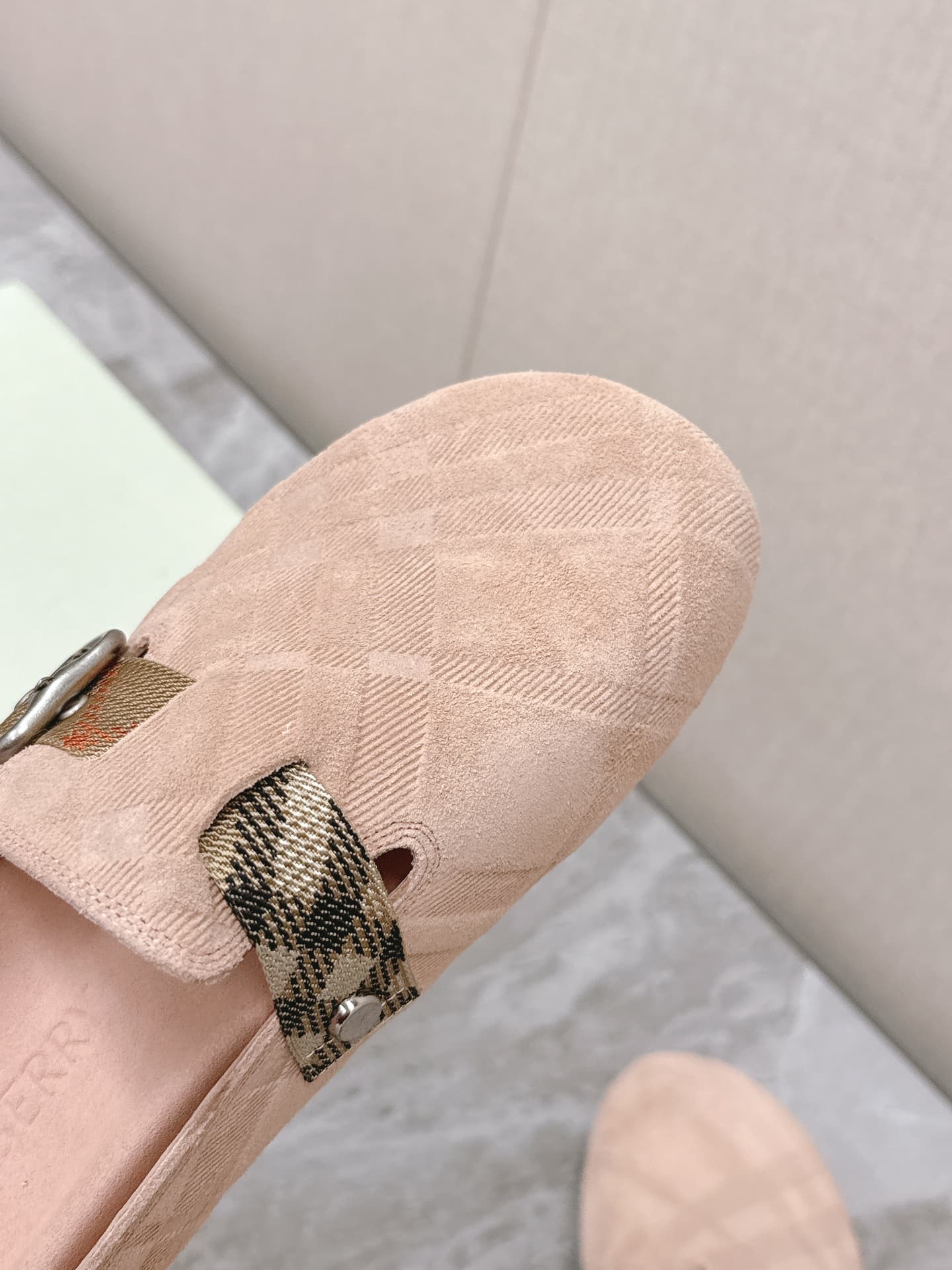 D3150 Men’s clothing ➕ 10 Burberry Burberry2025 Latest autumn/winter couple’s models, Brogue shoes — image 6