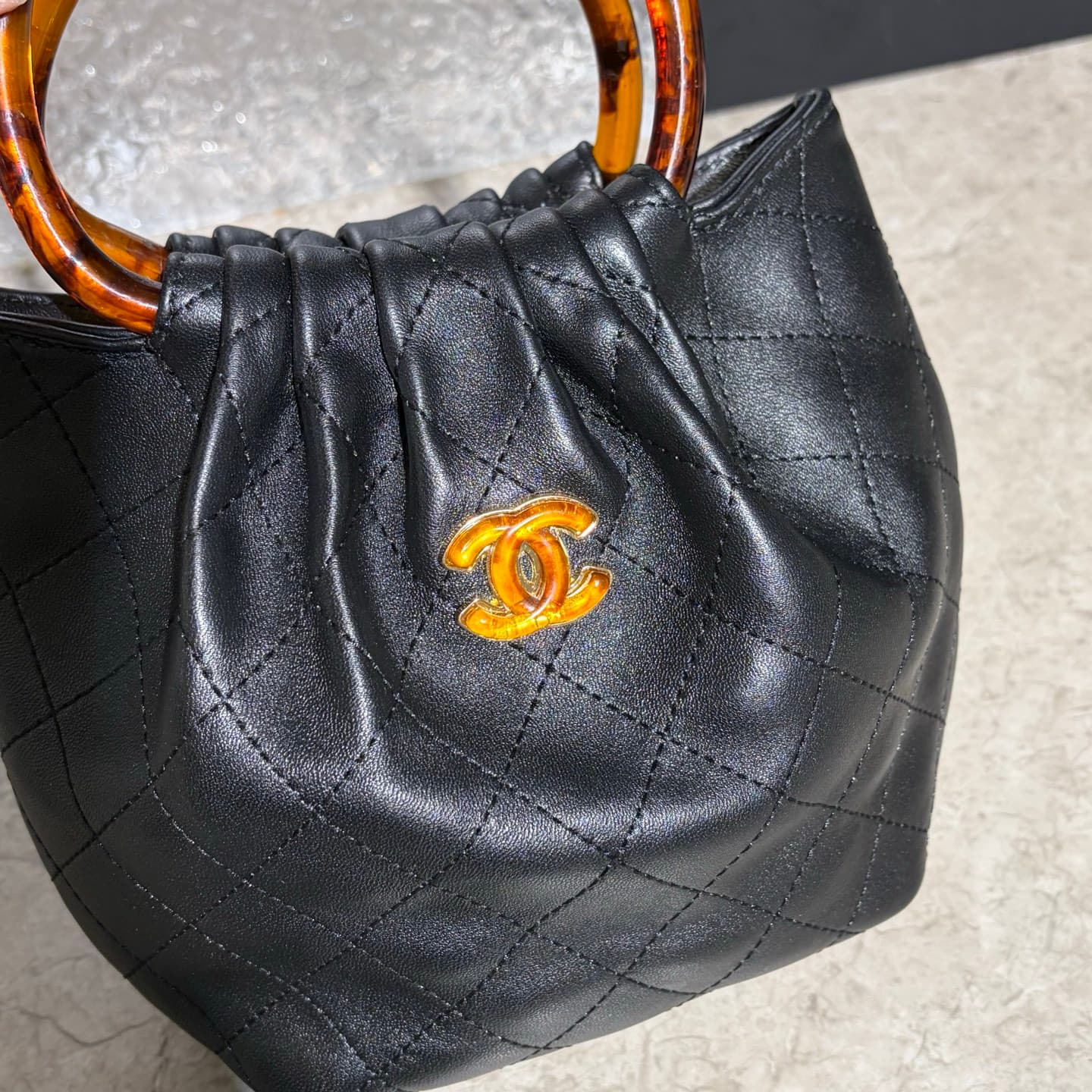 C802 🌸 Chanel 26C suede yuanbao handbag 🔥 — image 4