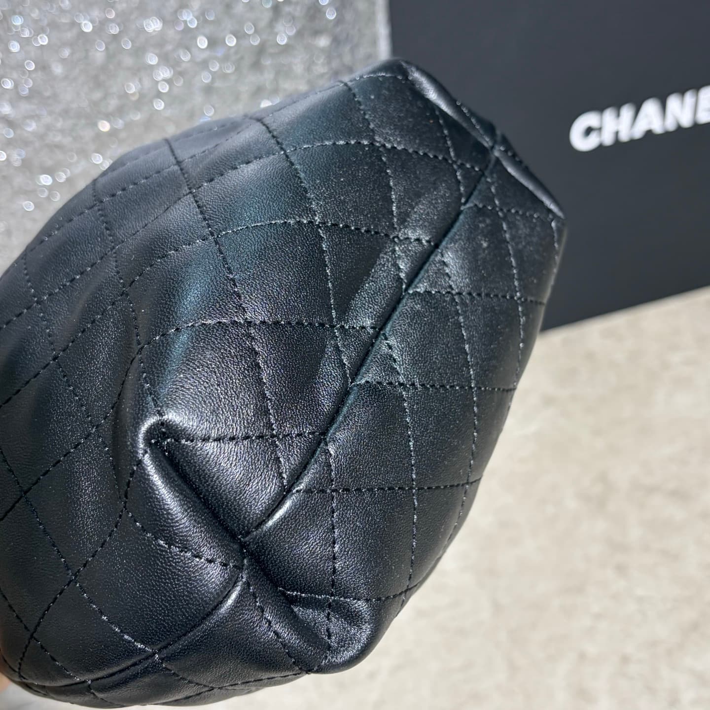 C802 🌸 Chanel 26C suede yuanbao handbag 🔥 — image 6