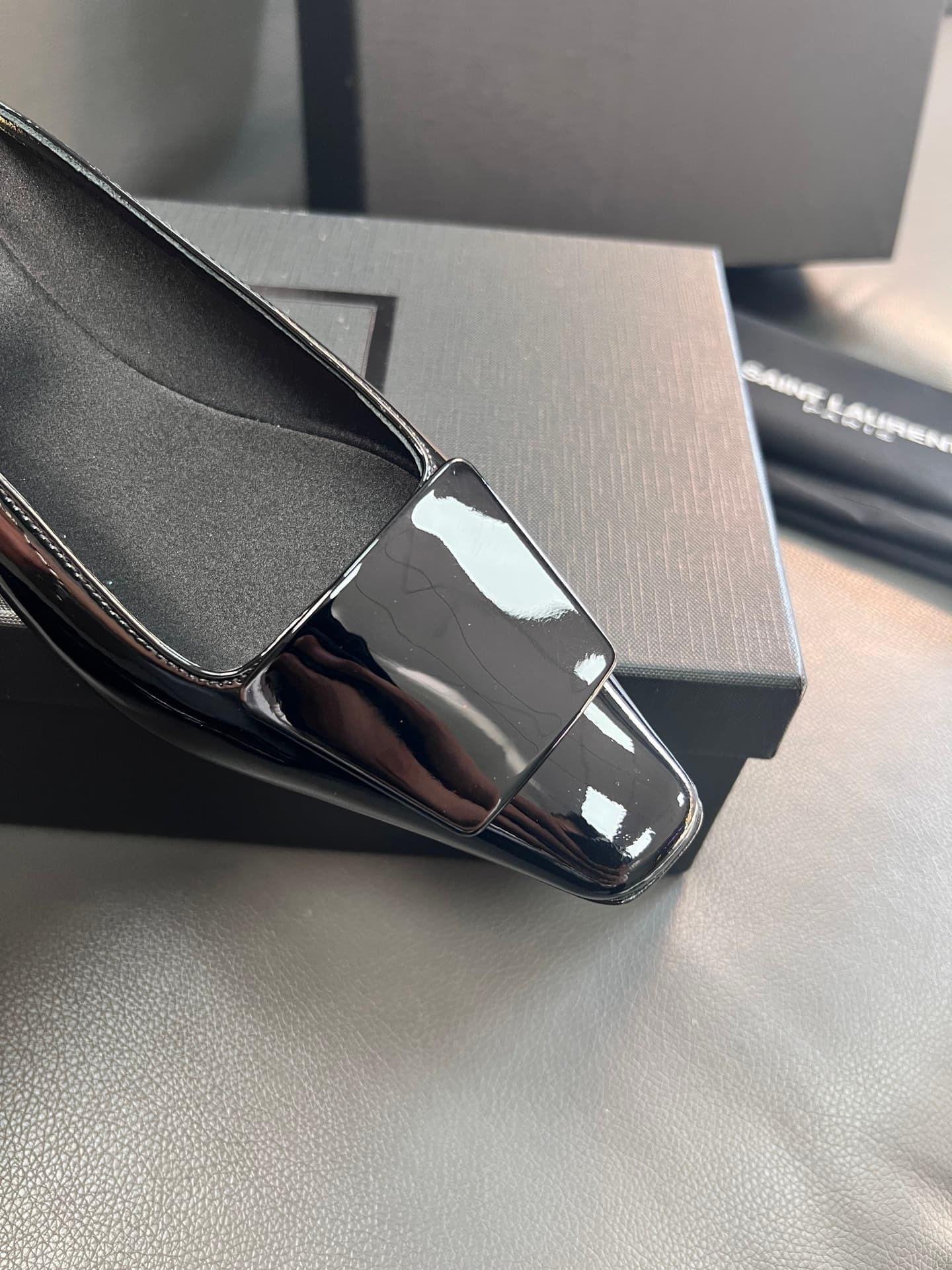 D12221 🇫🇷YSL 25A Square-toe Saint Laurent new model – sexy and elegant shoes — image 4