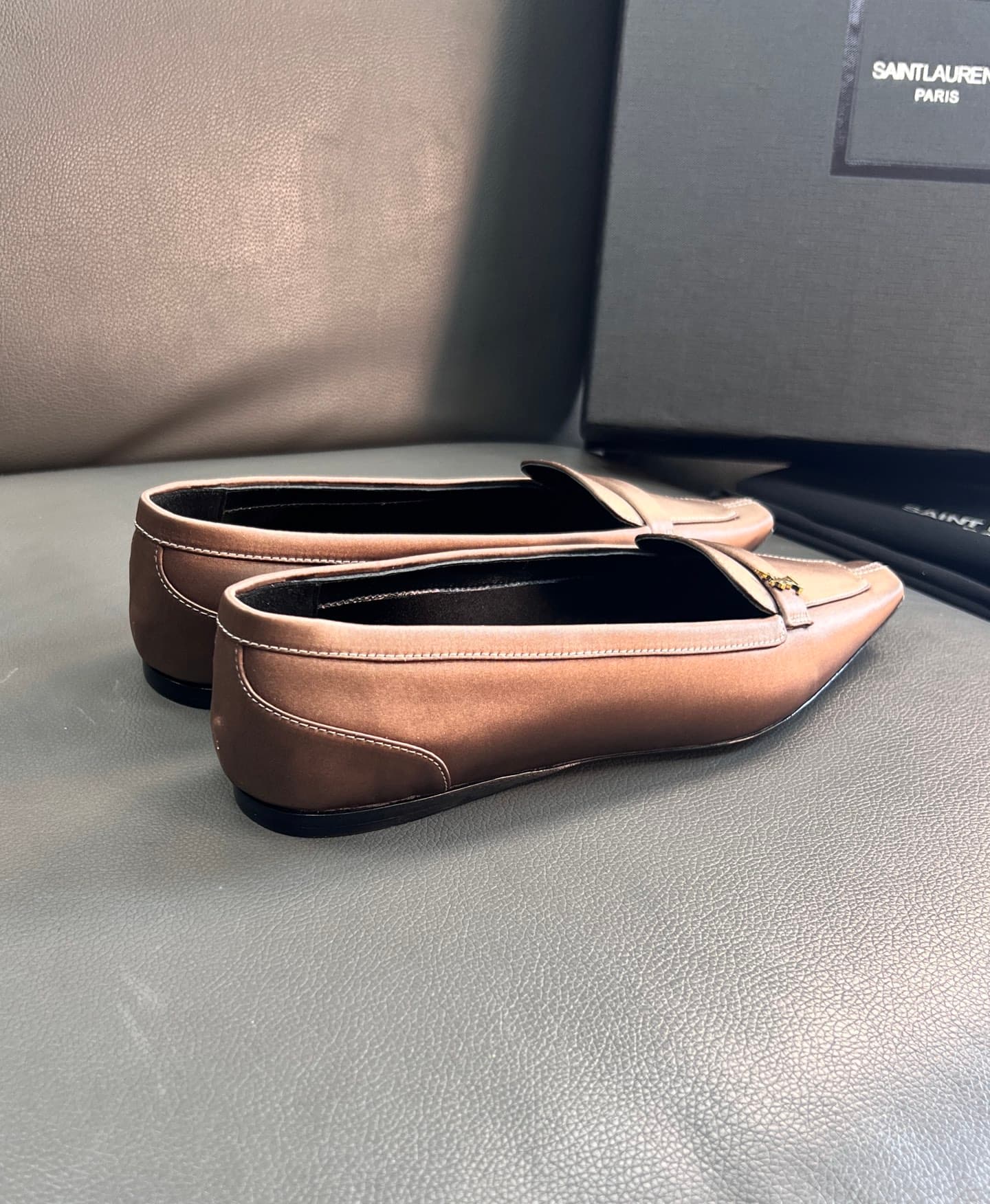 D12215 🇫🇷YSL Le Freak shoes 25A, square-toe design, new stylish and elegant Saint Laurent shoes 🛍🛍🛍 — image 3