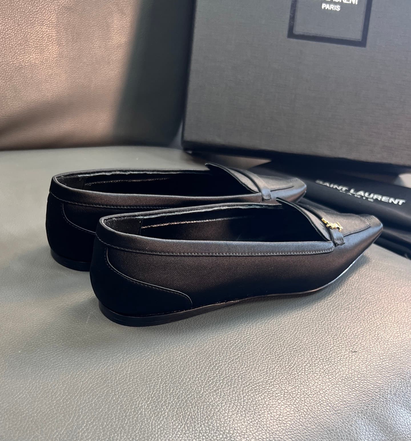 D12214 🇫🇷YSL Leif Elst shoes 25A, square-toe style, new models from Saint Laurent – stylish and elegant🛍🛍🛍 — image 3