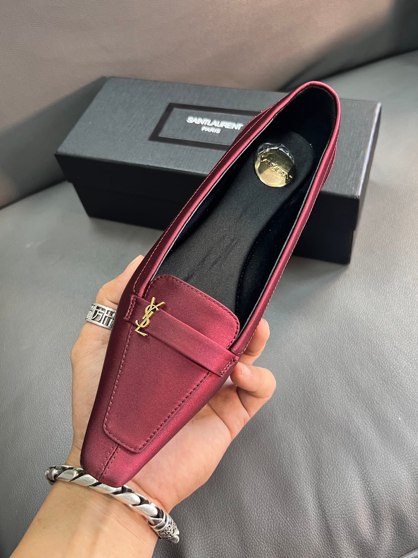 D12213 🇫🇷YSL Leufu shoes 25A, square-toe, Saint Laurent’s new model – sexy and elegant🛍🛍🛍 — image 8