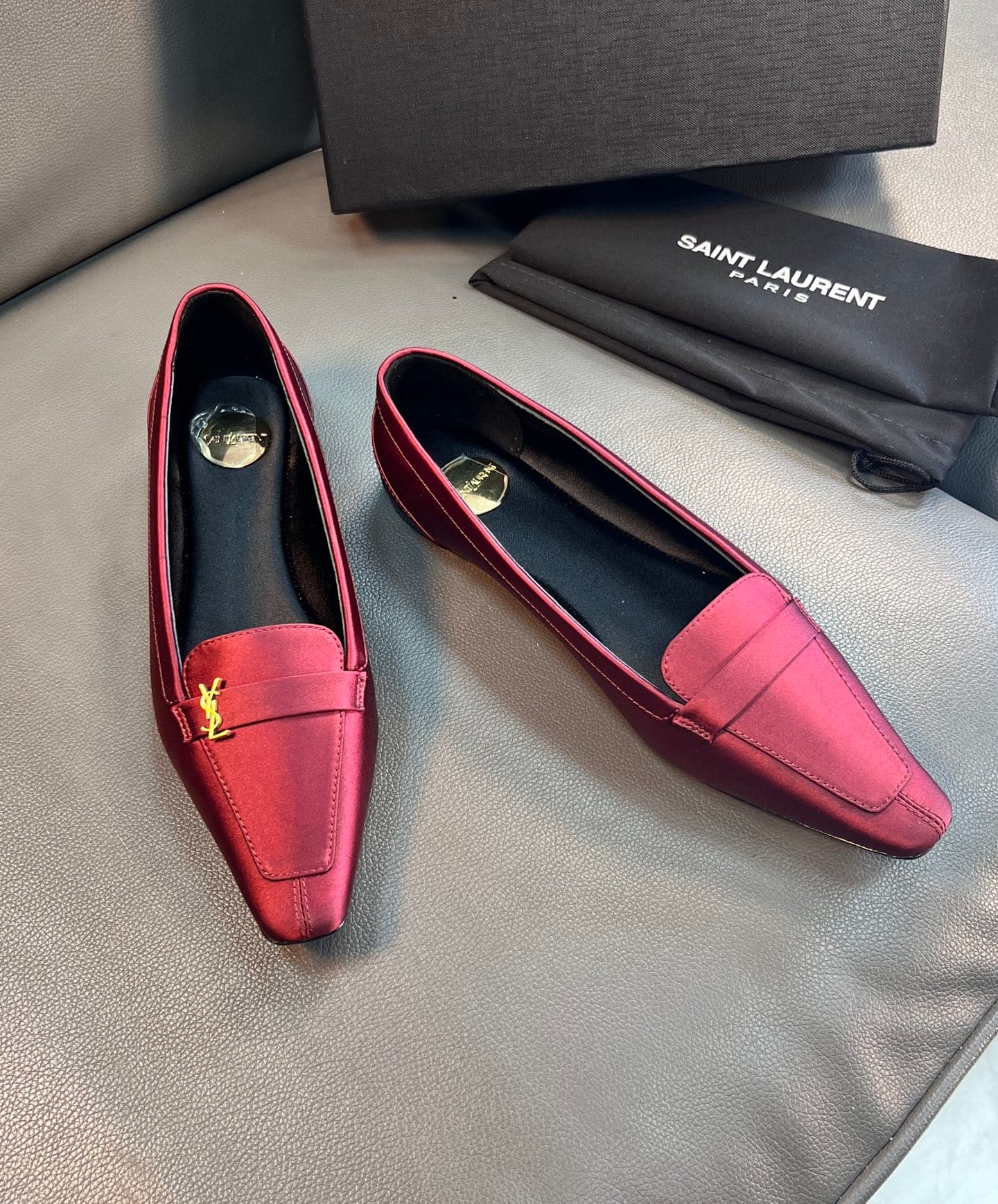 D12213 🇫🇷YSL Leufu shoes 25A, square-toe, Saint Laurent’s new model – sexy and elegant🛍🛍🛍 — image 2