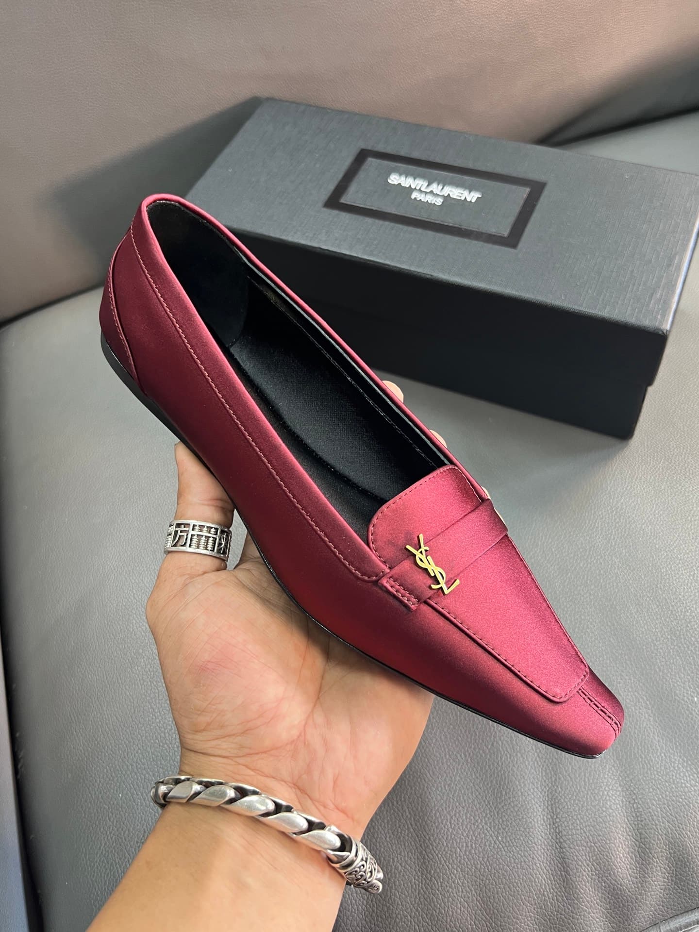 D12213 🇫🇷YSL Leufu shoes 25A, square-toe, Saint Laurent’s new model – sexy and elegant🛍🛍🛍 — image 7