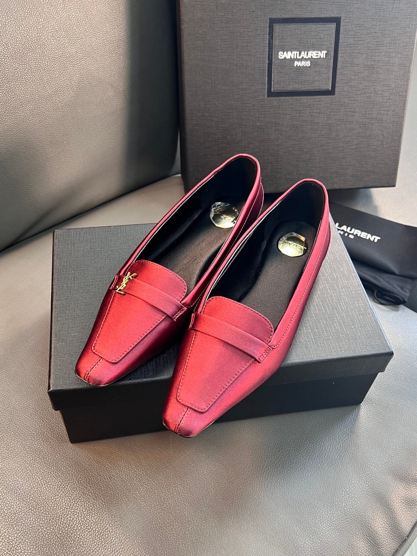 D12213 🇫🇷YSL Leufu shoes 25A, square-toe, Saint Laurent’s new model – sexy and elegant🛍🛍🛍 — image 5