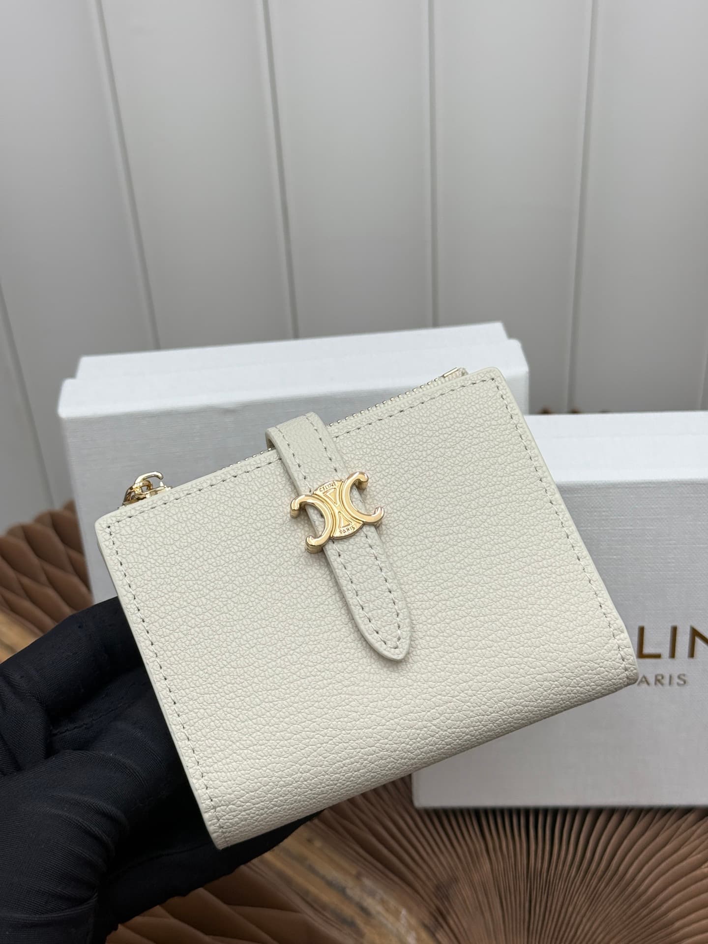 C409 TRIOMPHE PONTET short wallet — image 4