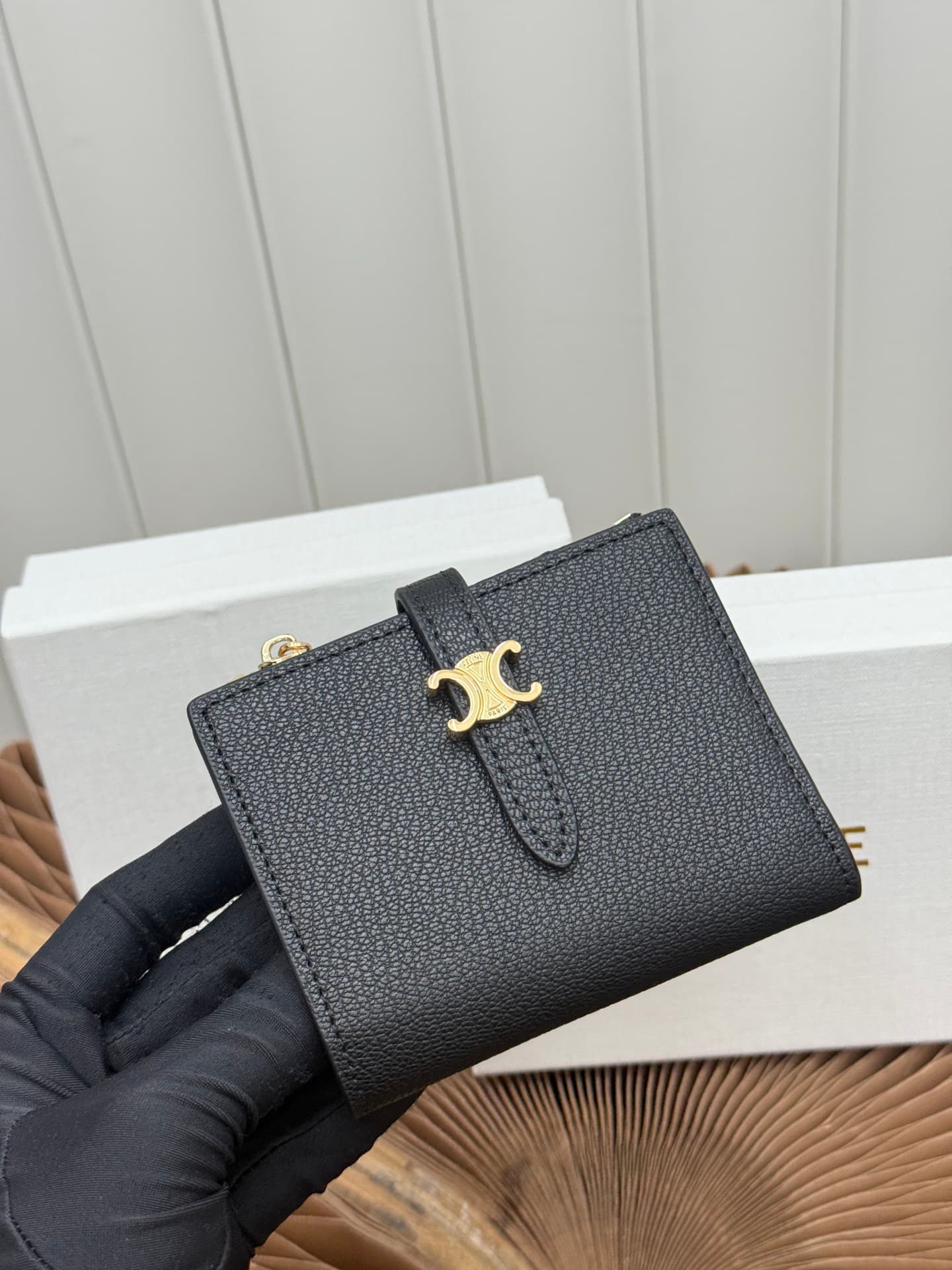 C408 TRIOMPHE PONTET short wallet — image 4