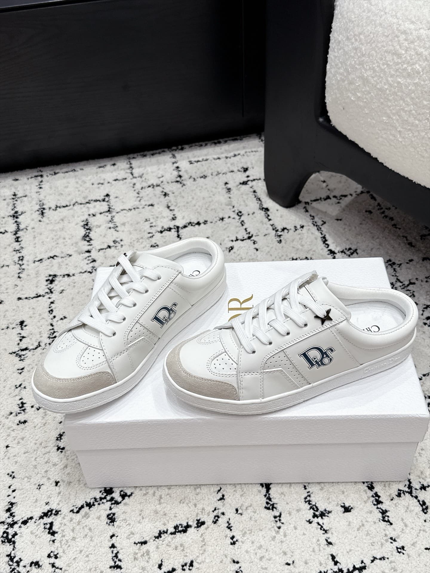D5733 Dior 26/ Dior’s new casual shoes, White shoes, Board shoes — image 3
