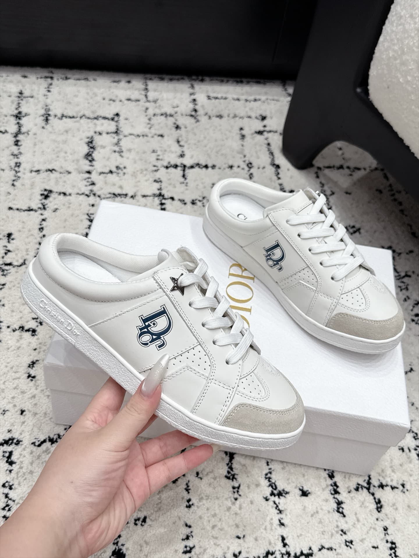 D5733 Dior 26/ Dior’s new casual shoes, White shoes, Board shoes — image 5