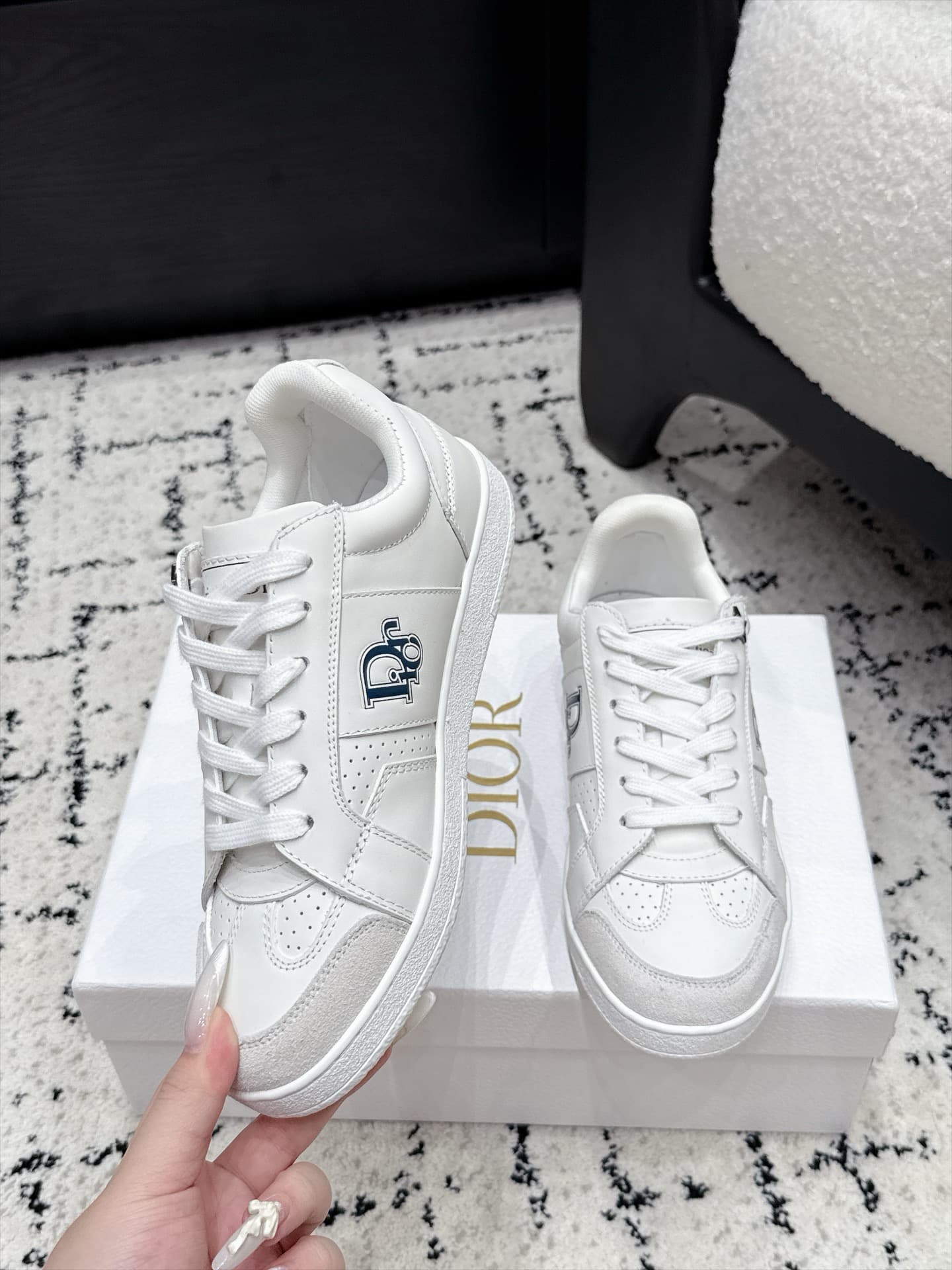 D5732 Dior 26/ Dior’s new casual shoes, White shoes, Board shoes — image 4