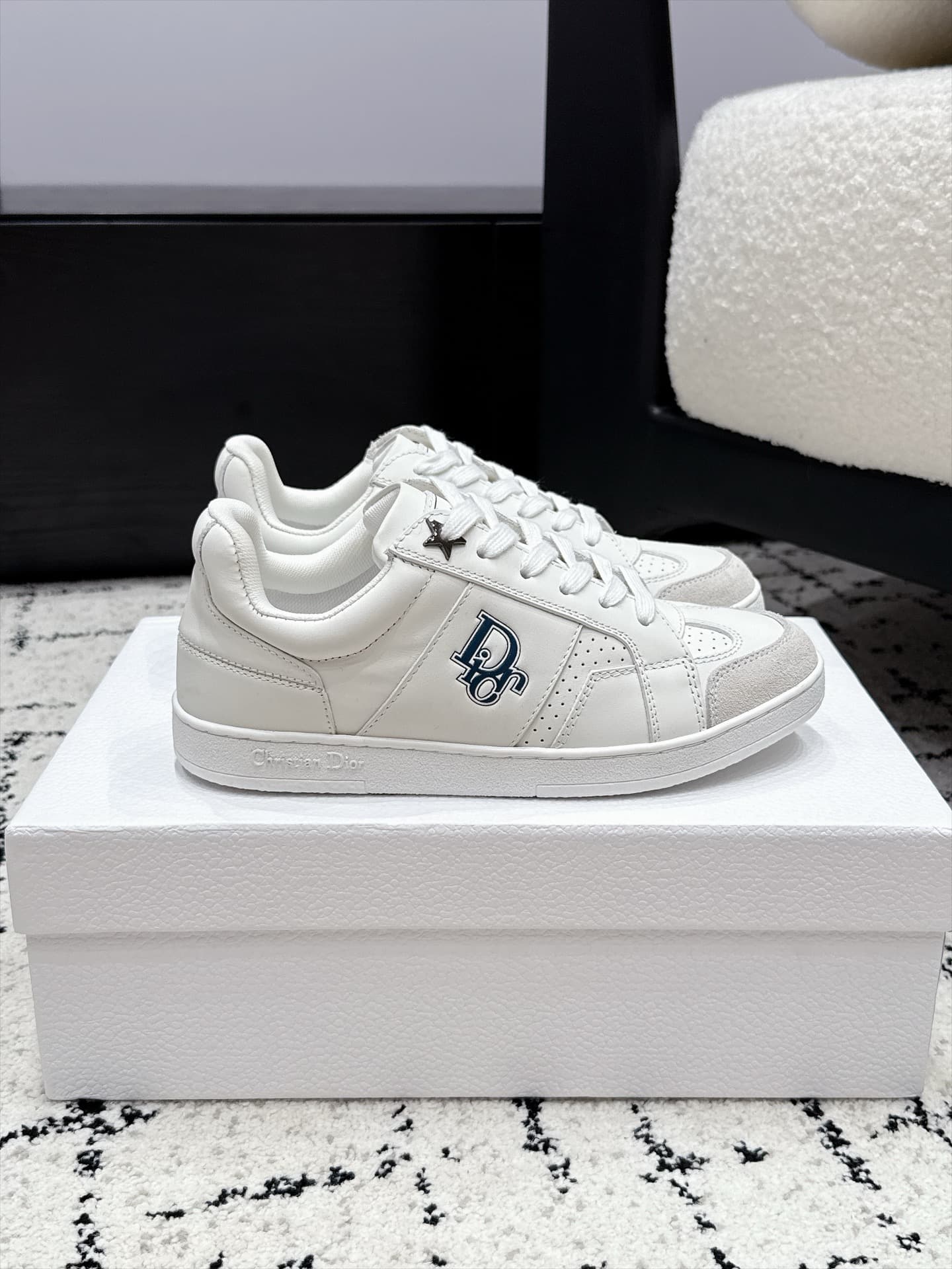 D5732 Dior 26/ Dior’s new casual shoes, White shoes, Board shoes — image 2