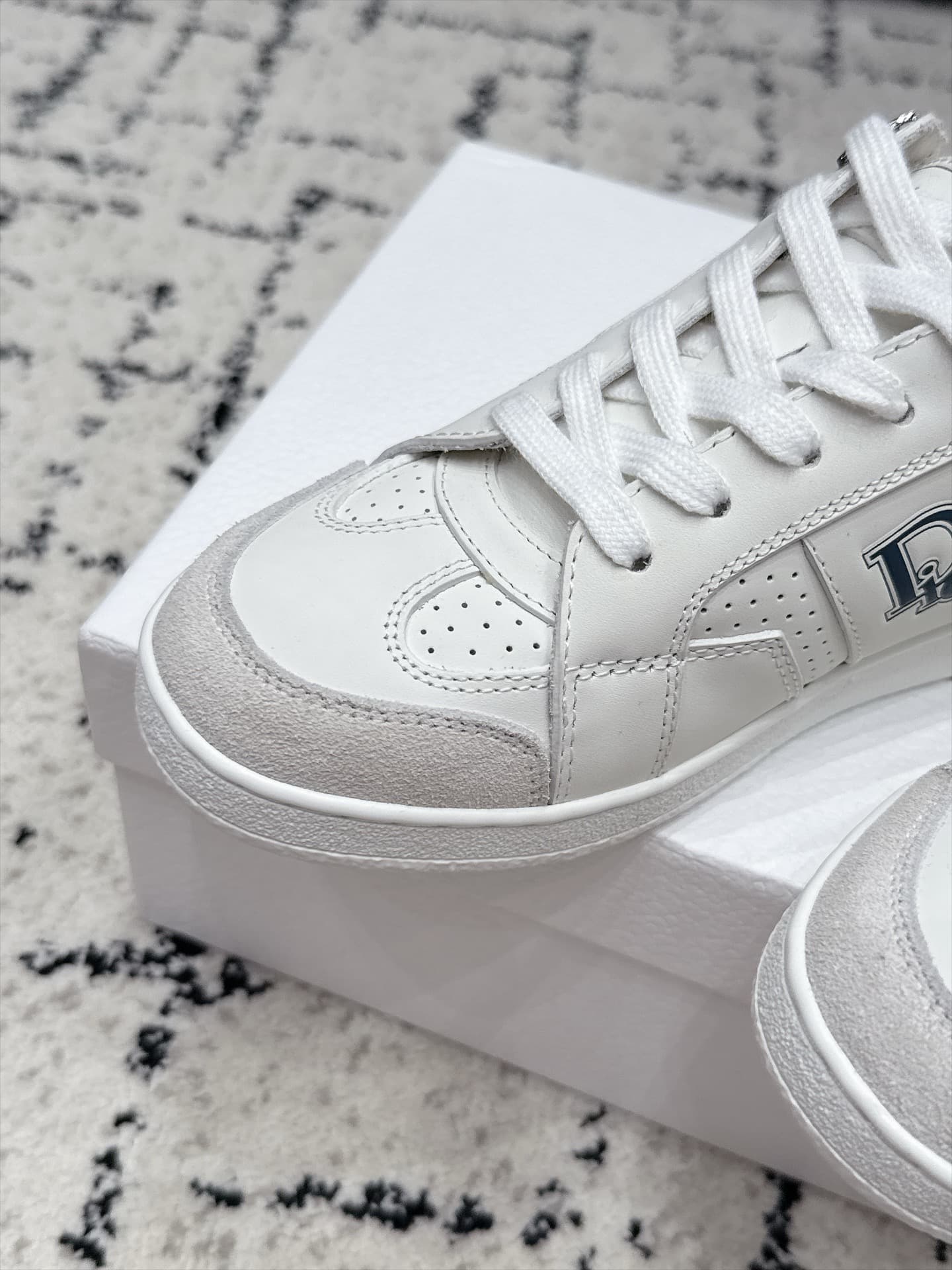 D5732 Dior 26/ Dior’s new casual shoes, White shoes, Board shoes — image 7