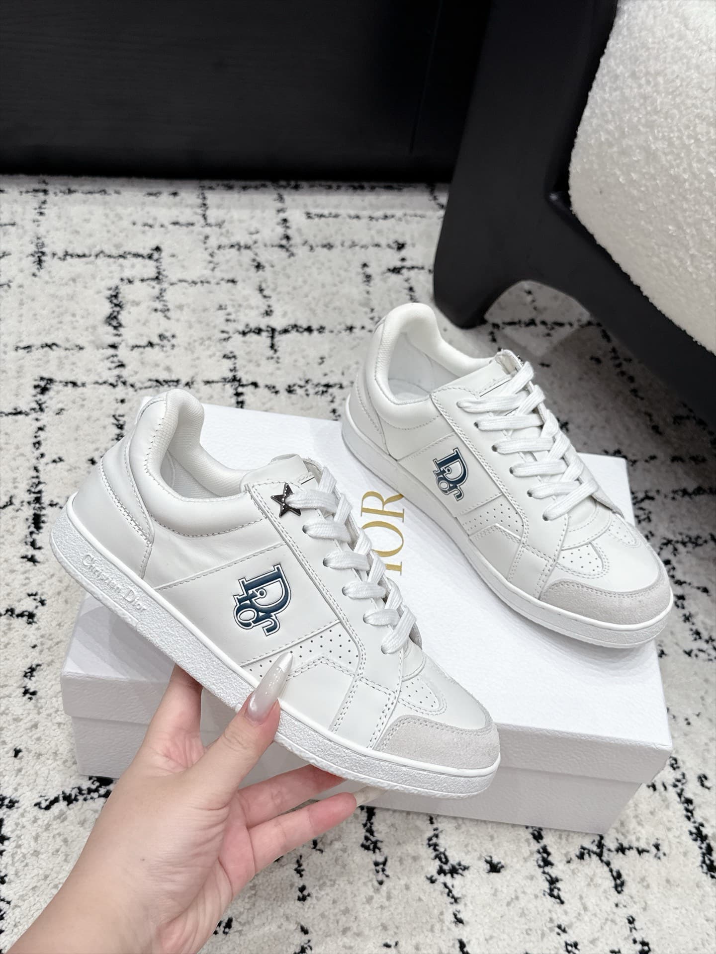 D5732 Dior 26/ Dior’s new casual shoes, White shoes, Board shoes — image 5