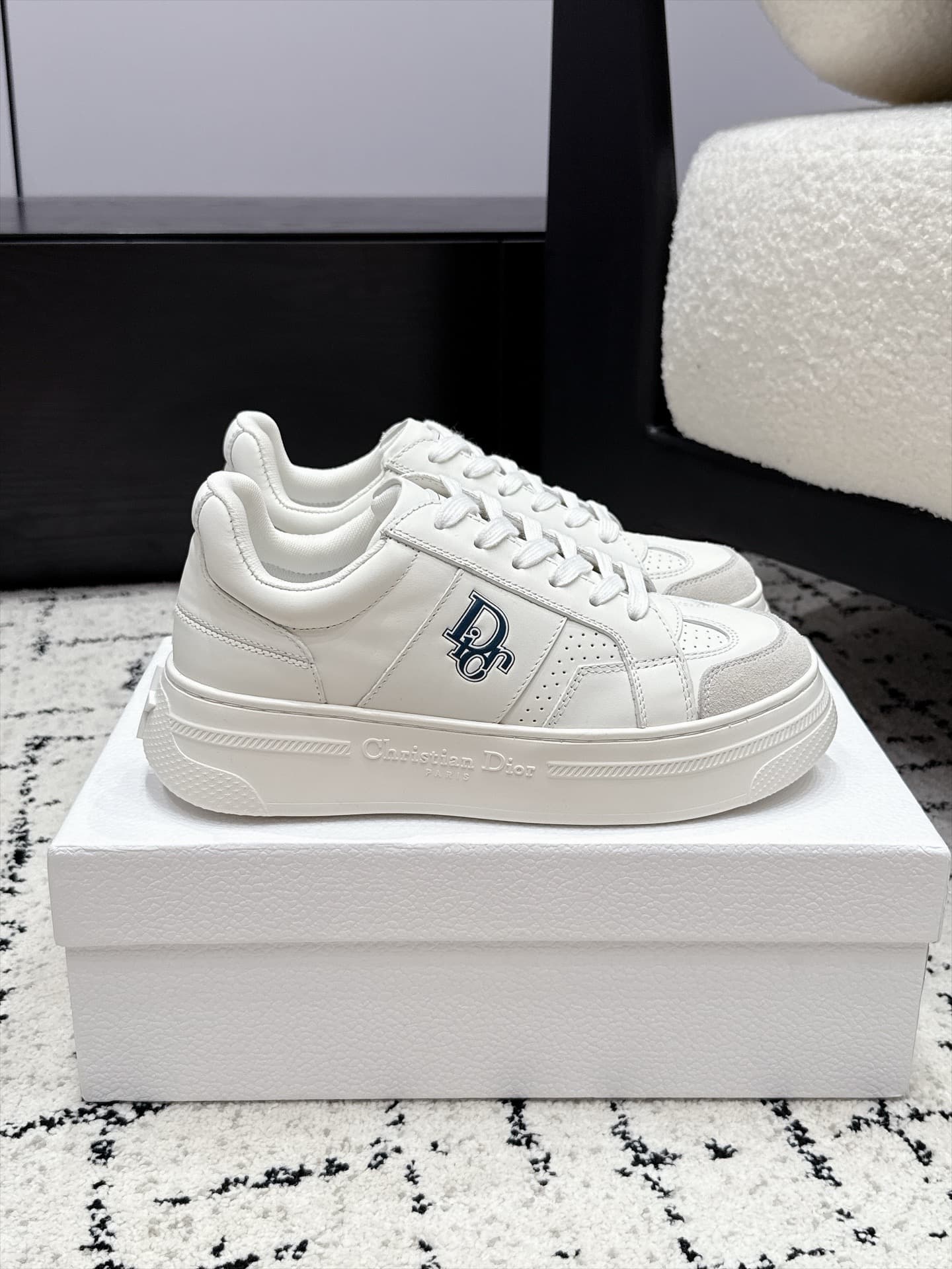 D5730 Dior 26/ Dior’s new casual shoes, White Shoes, Board Shoes — image 2
