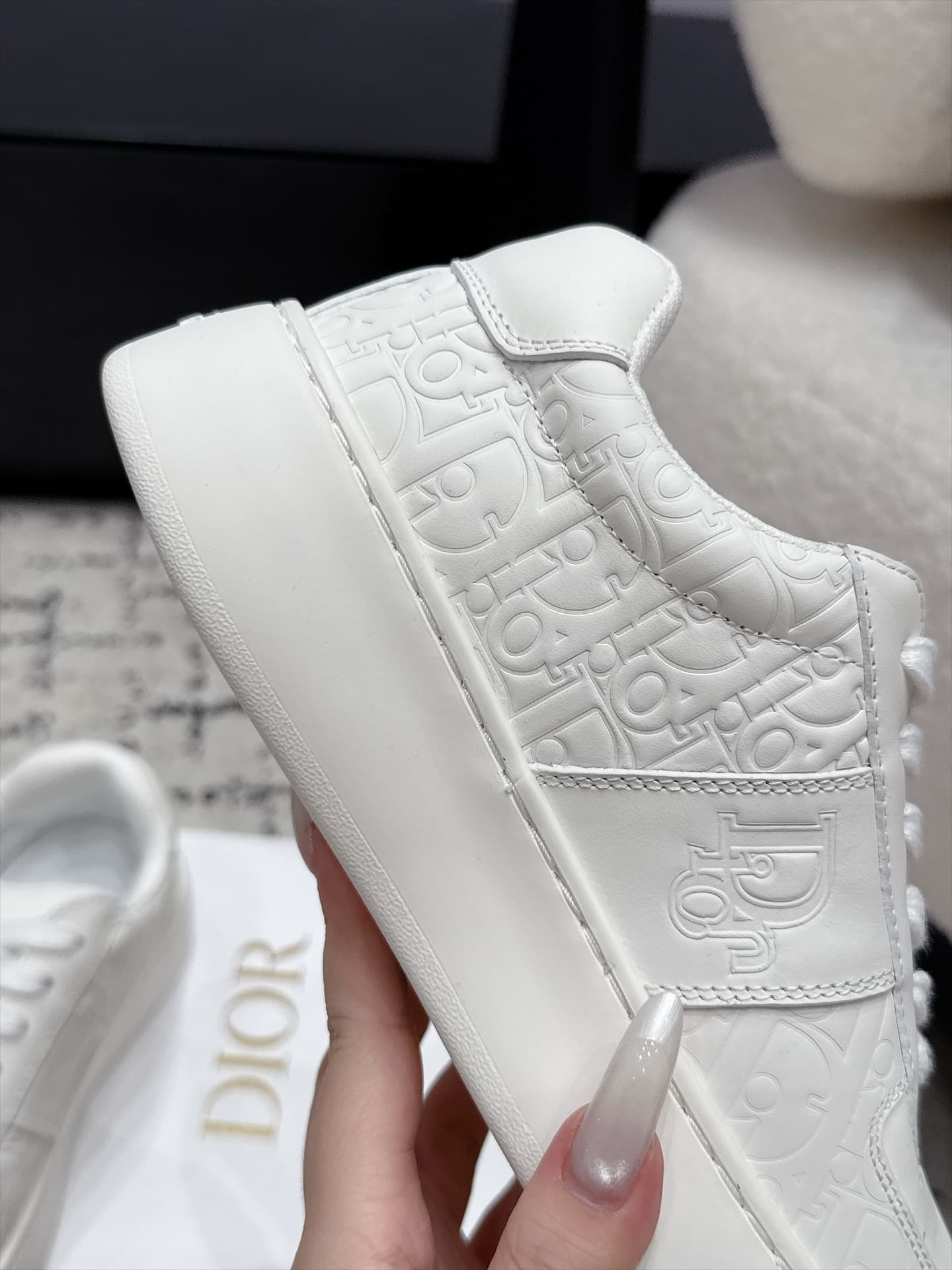 D5734 Dior 26/ Dior’s new casual shoes, with patterns and white-colored soles — image 6
