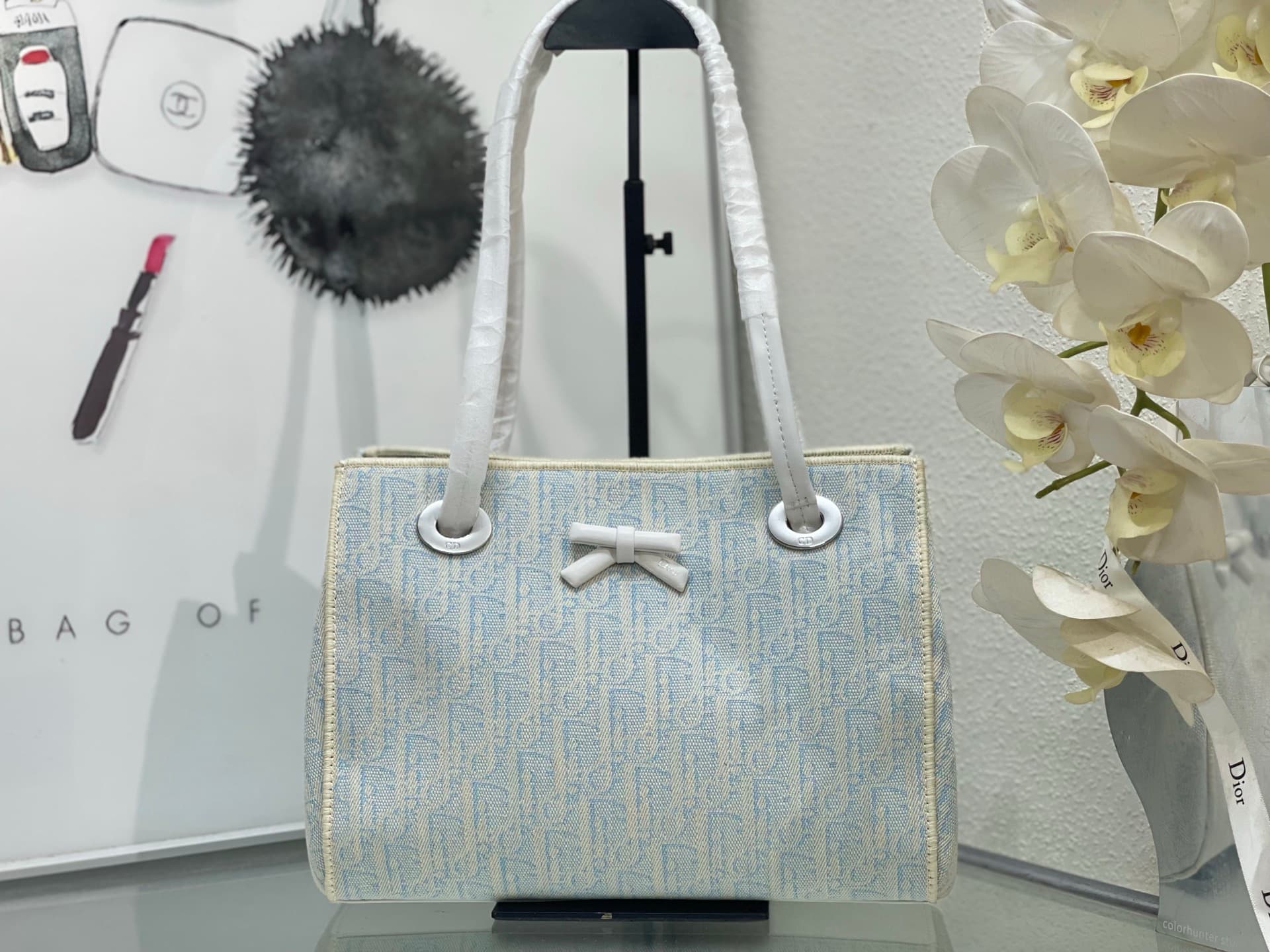 C1839 Small size 🎀 ✐. 𝐷}iour 𝐵𝑂𝑊 collection/series with bow ties — image 1
