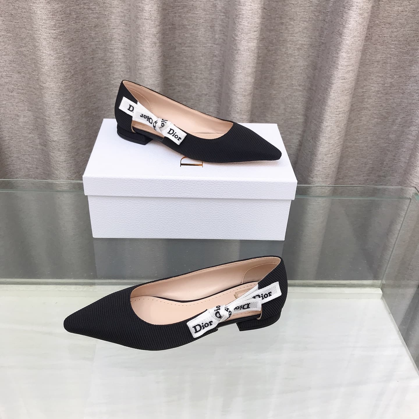 D6004 J’ADIOR Dior Dior 2026 Early Spring New Model Straps and bowed high heels for women. A popular model with a CD logo and flat toe design, with open-patterned colors. It’s the top-quality version available on the market. — image 6