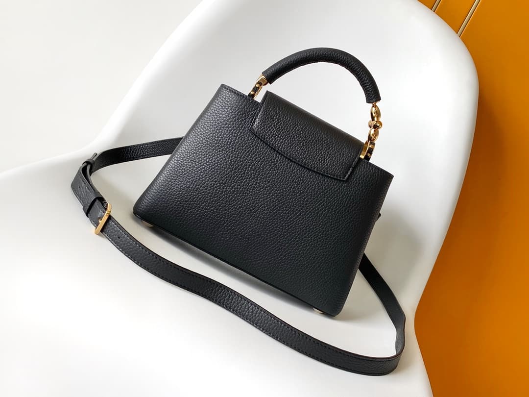 C4963 💰 Dynamic encoding chip, premium original brand leather. M23943 – black; M23944 – beige; M23945 – gray; 21cm — image 3