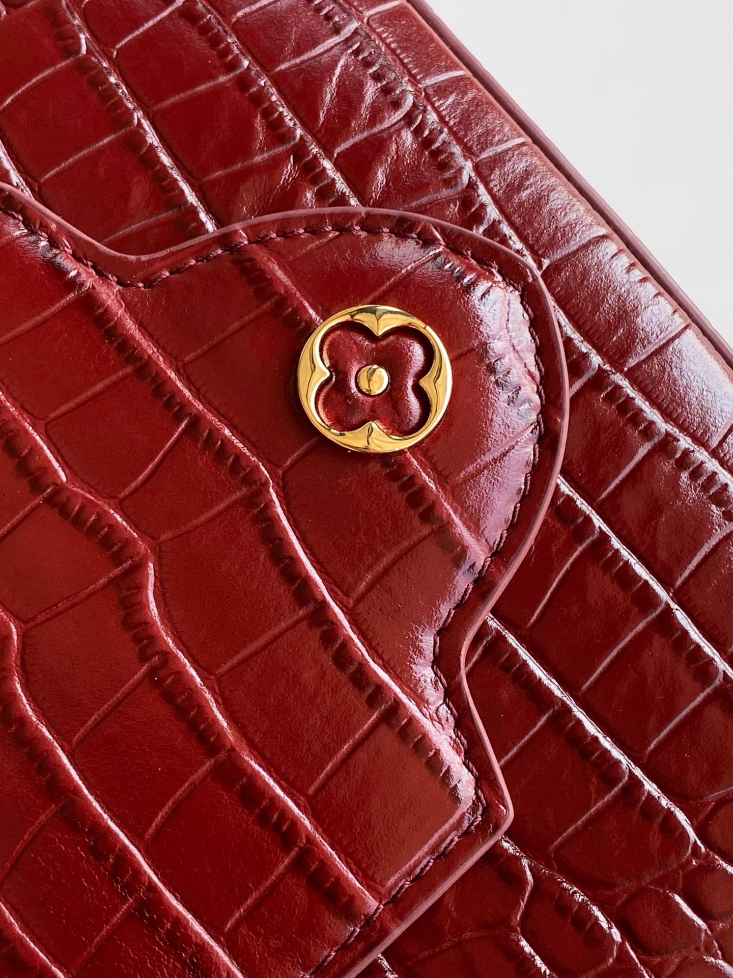C5194 💰💰 Dynamic 163 – Premium original leather; dynamic color variation: N96963 (Jujube red crocodile), N90087 (black crocodile), N93691 (pure white crocodile). N99291: Himalayan; N83538: Ostrich; Jujube red; N89027 — image 7