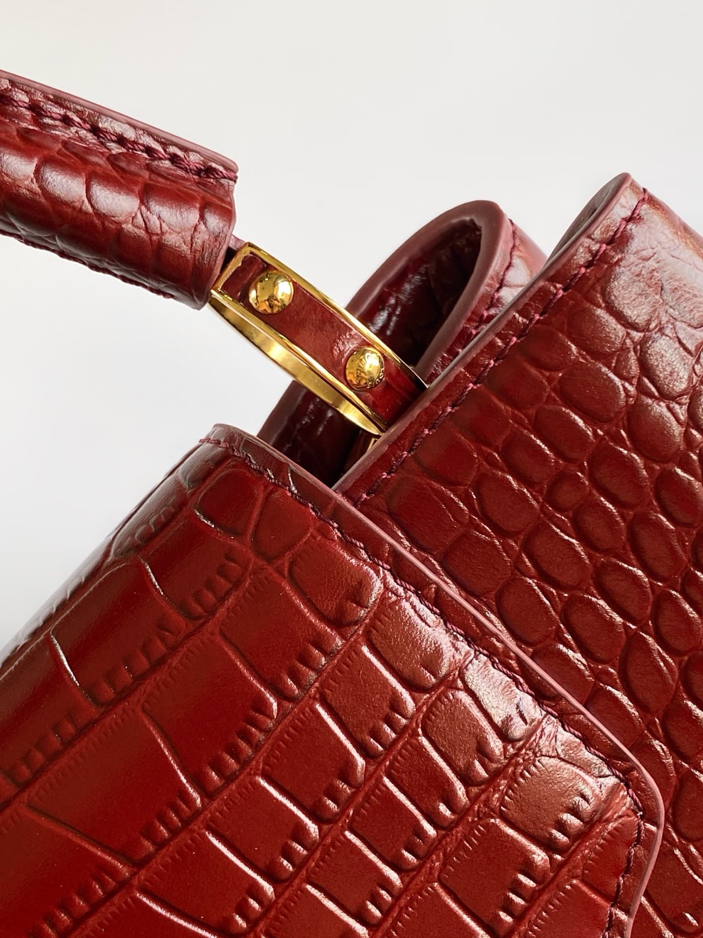 C5193 💰💰 Dynamic 163 – Premium original leather; dynamic color variation: N96963 (jujube red crocodile), N90087 (black crocodile), N93691 (pure white crocodile). N99291: Himalayan; N83538: ostrich, jujube red; N89027 — image 7