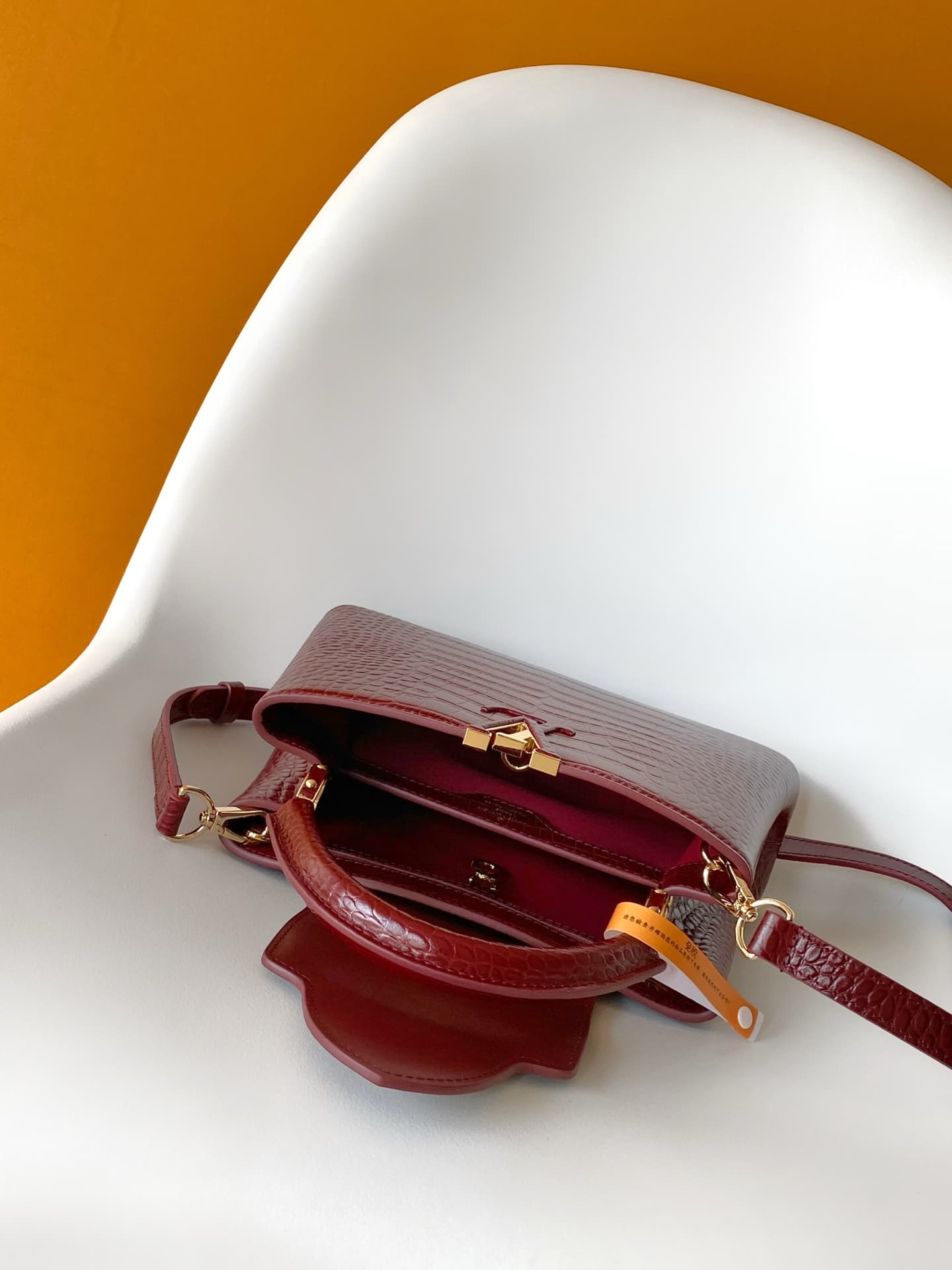 C5193 💰💰 Dynamic 163 – Premium original leather; dynamic color variation: N96963 (jujube red crocodile), N90087 (black crocodile), N93691 (pure white crocodile). N99291: Himalayan; N83538: ostrich, jujube red; N89027 — image 8