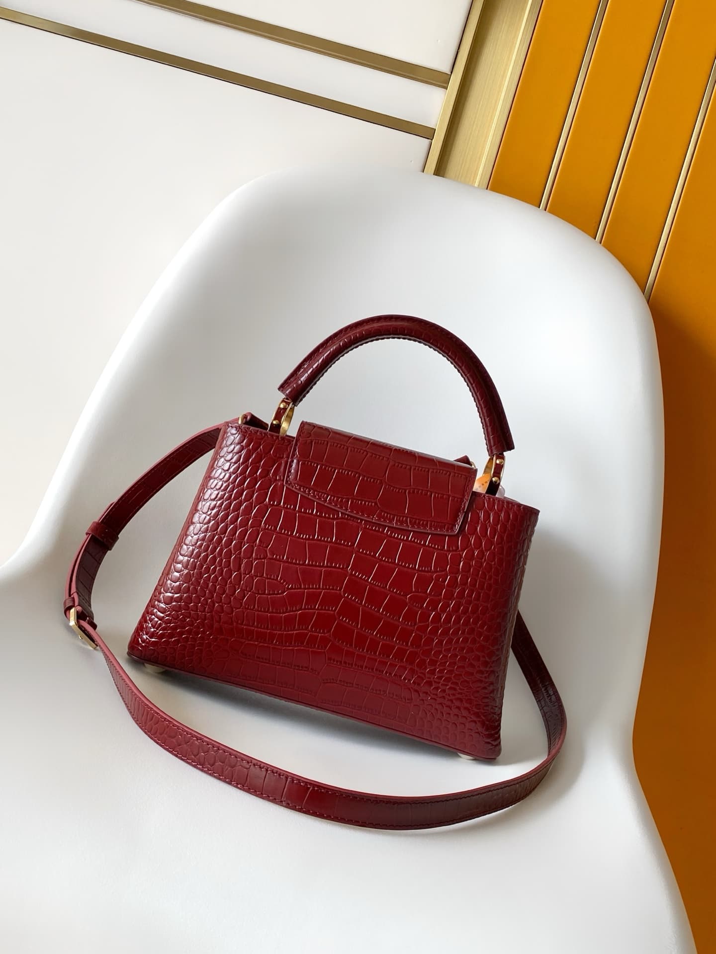 C5193 💰💰 Dynamic 163 – Premium original leather; dynamic color variation: N96963 (jujube red crocodile), N90087 (black crocodile), N93691 (pure white crocodile). N99291: Himalayan; N83538: ostrich, jujube red; N89027 — image 3
